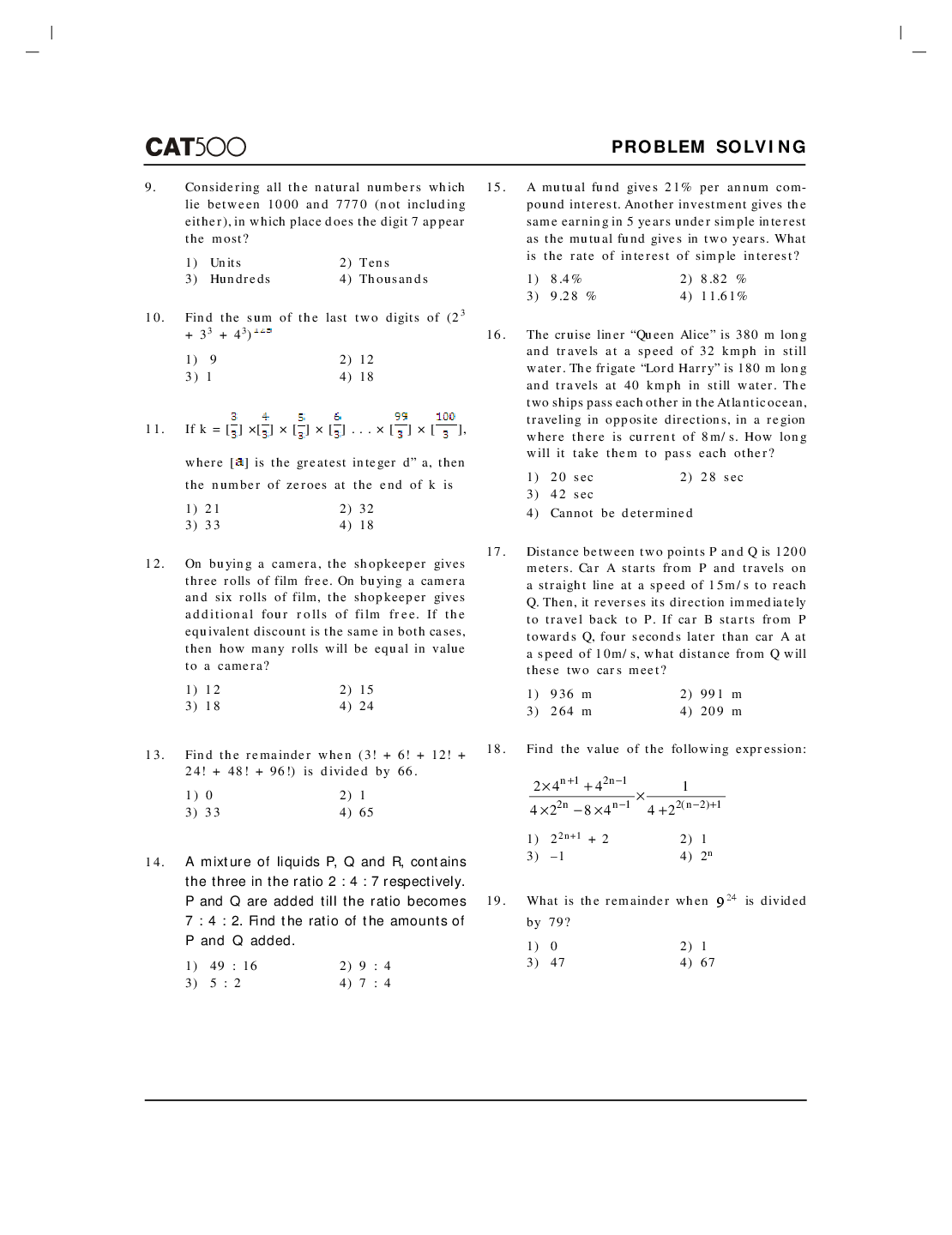 Study Material CAT 500 - Page 4