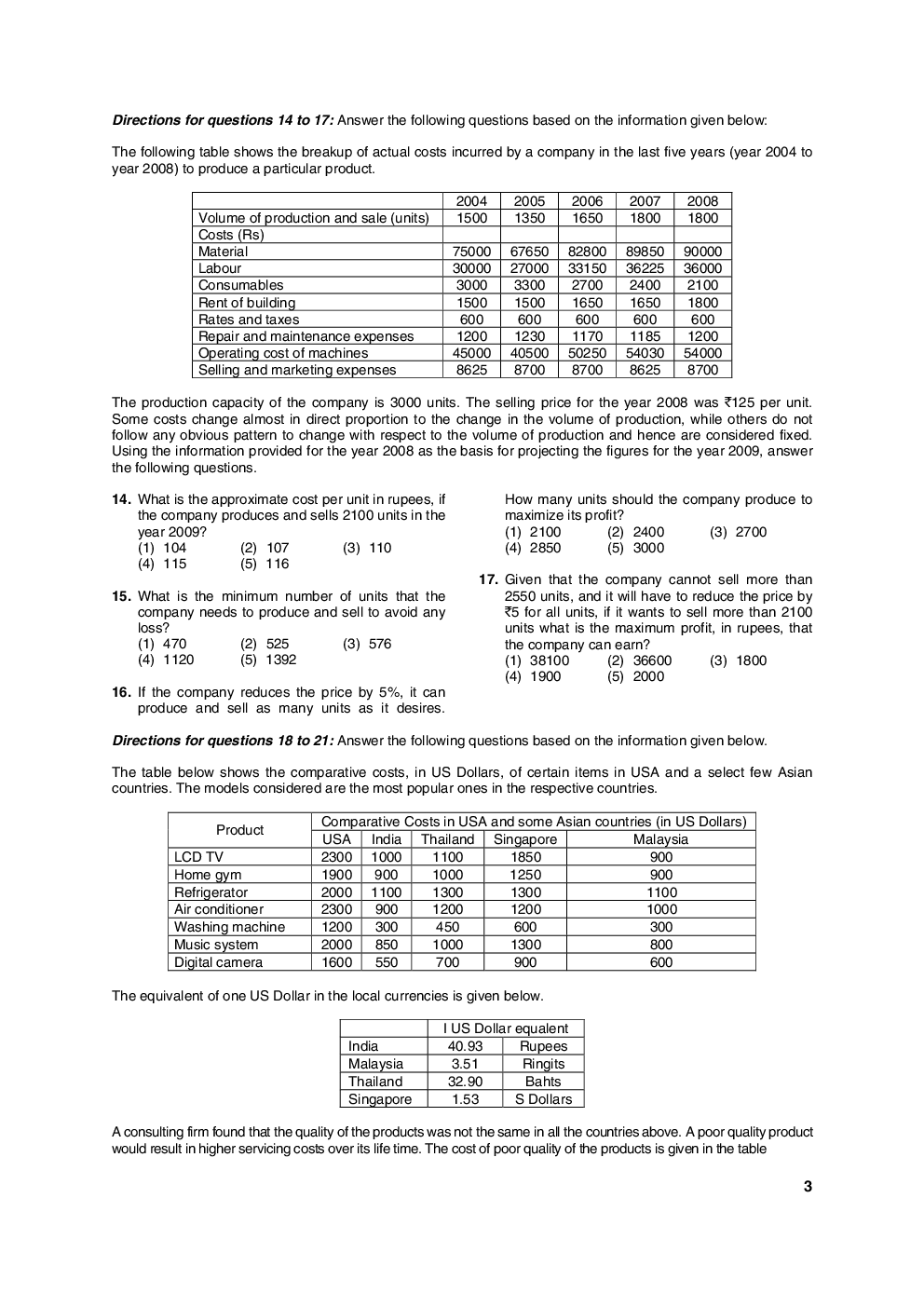 Data Interpretation For CAT Last 4 Years With Solutions - Page 4