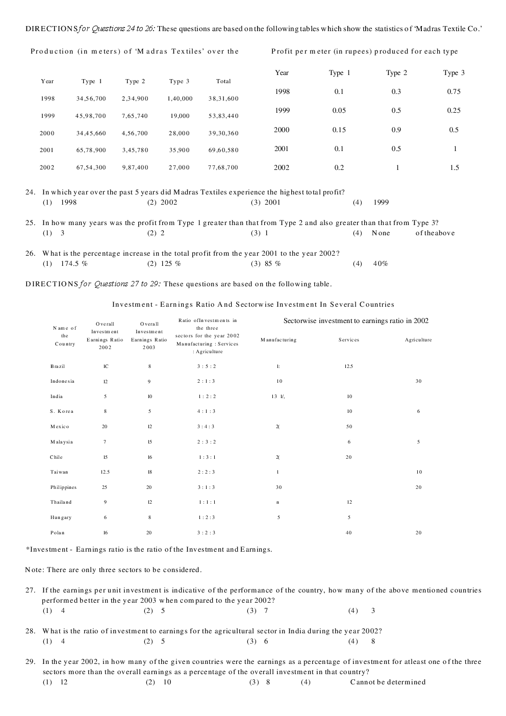 CAT Question With Answer Paper-2 - Page 4