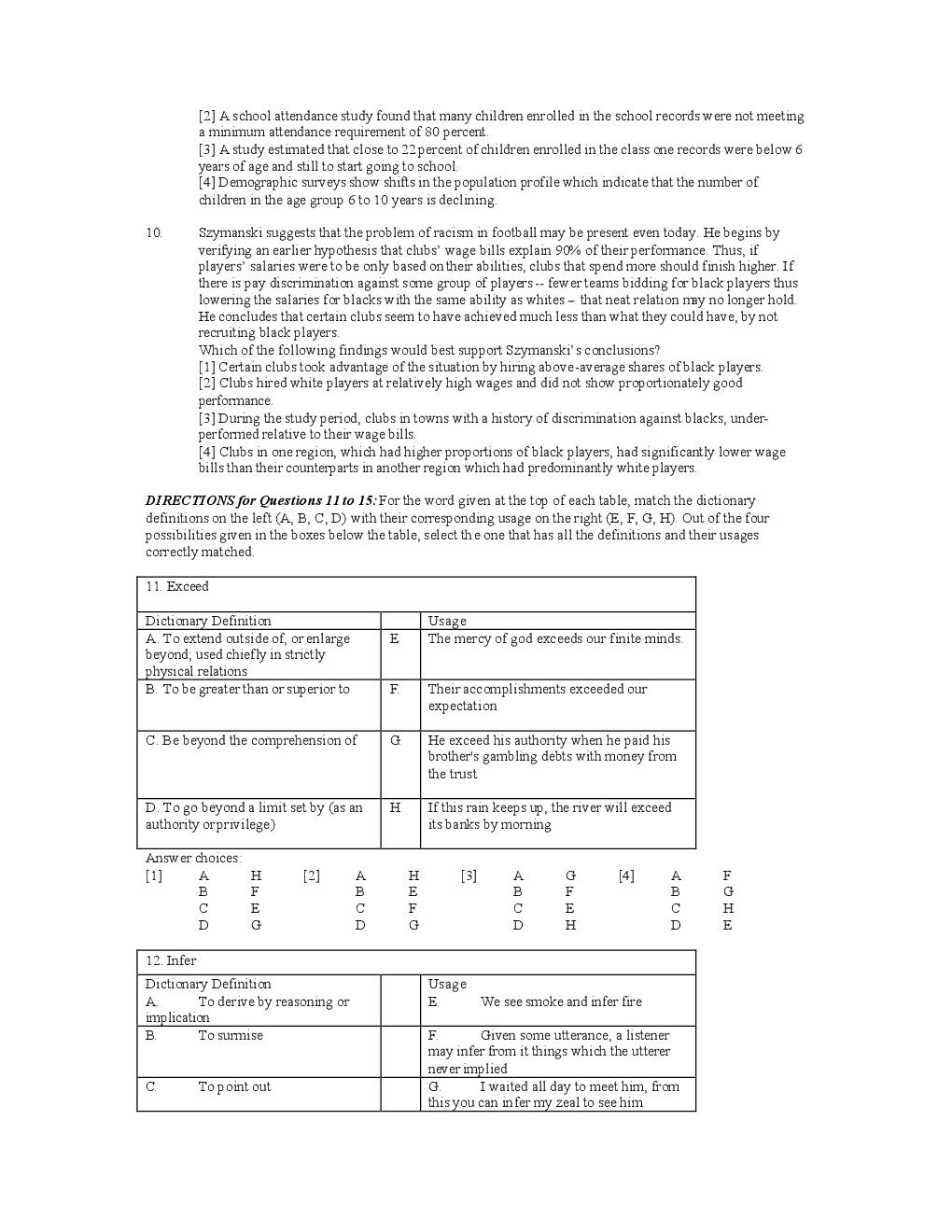 CAT Question With Answer Paper-9 - Page 4