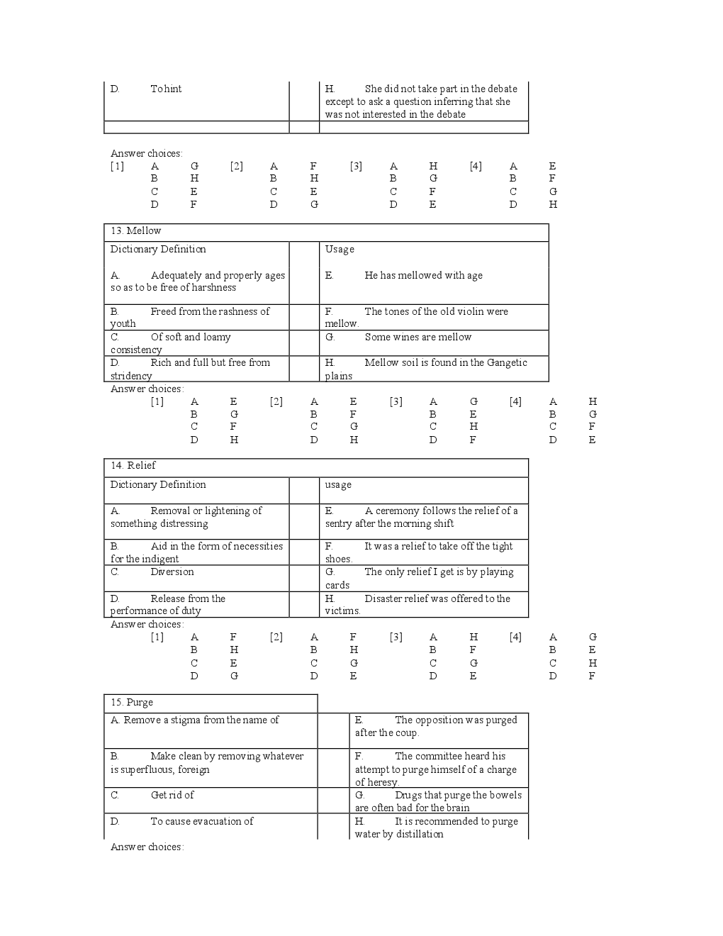 CAT Question With Answer Paper-9 - Page 5