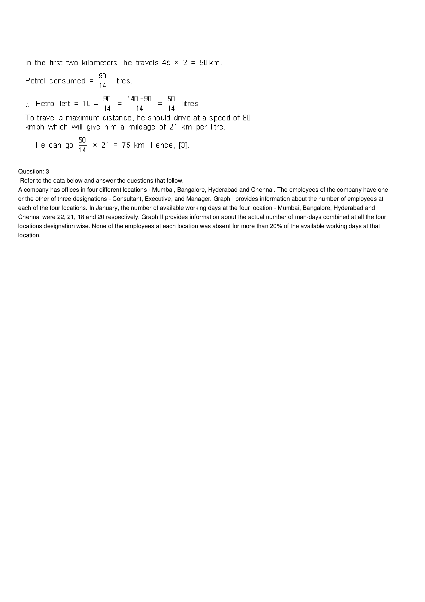 CAT Question With Answer Paper-14 - Page 3