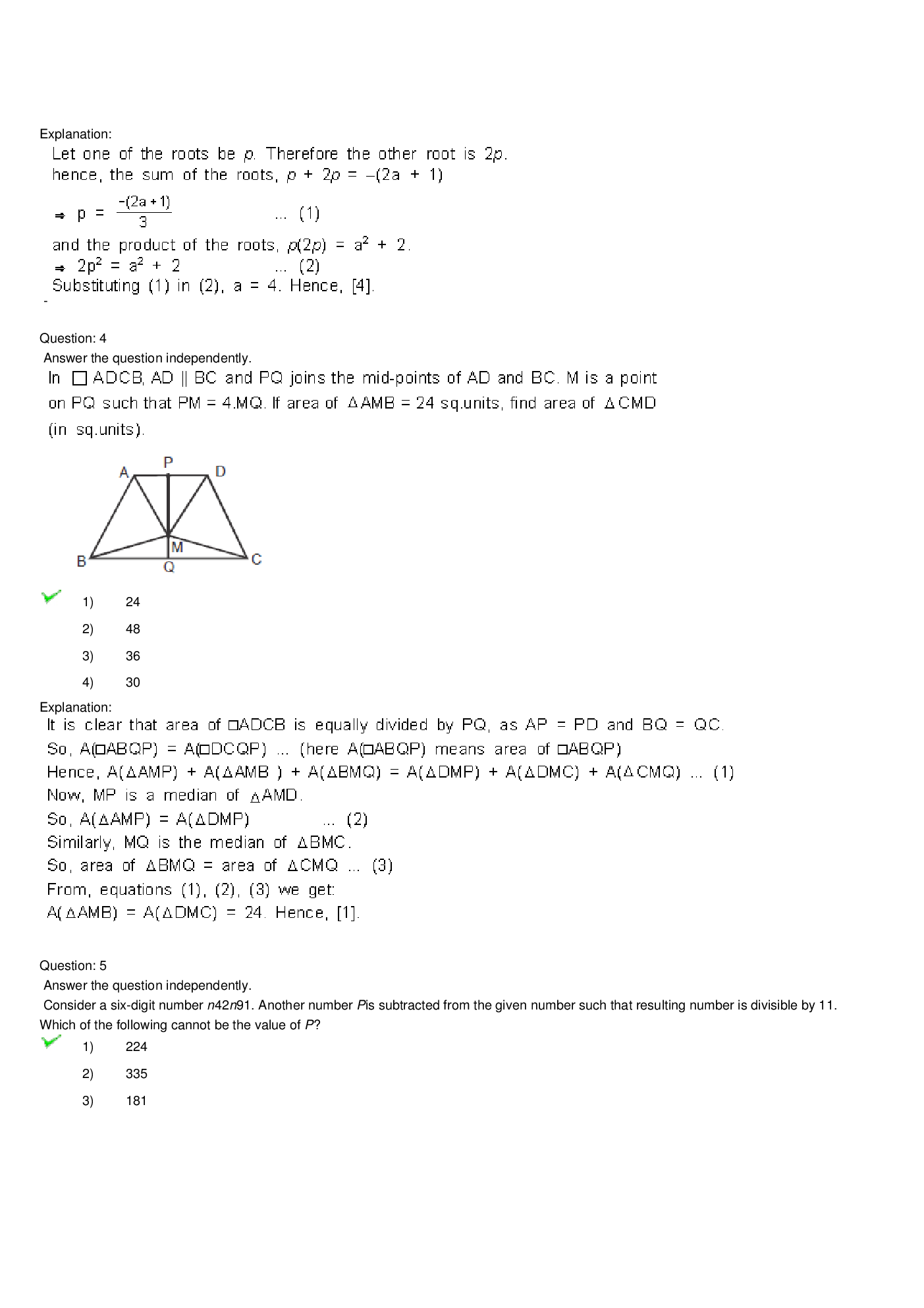 CAT Question With Answer Paper-15 - Page 3