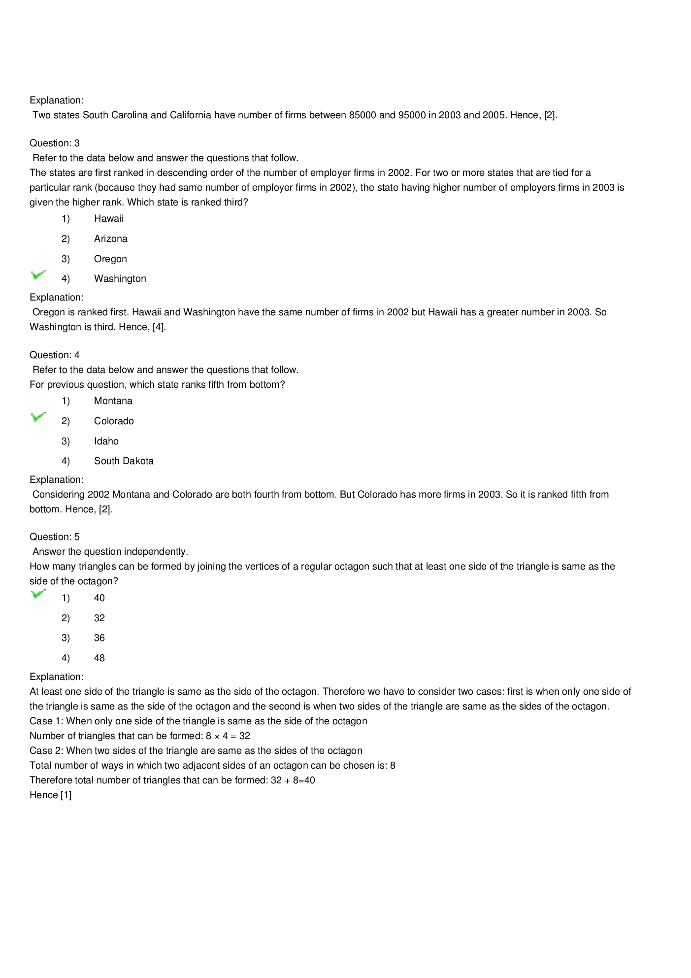 CAT Question With Answer Paper-20 - Page 3