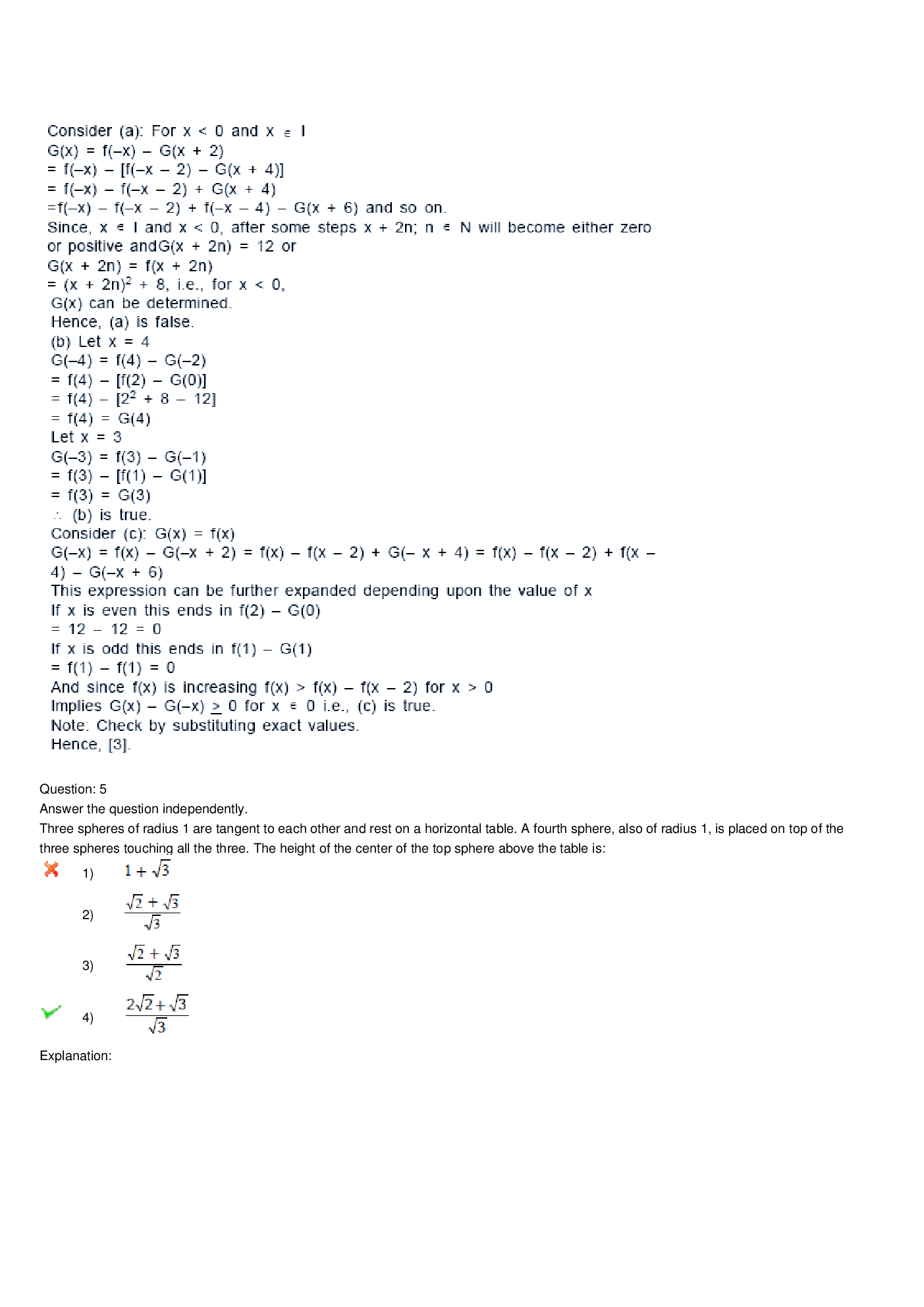 CAT Question With Answer Paper-21 - Page 4