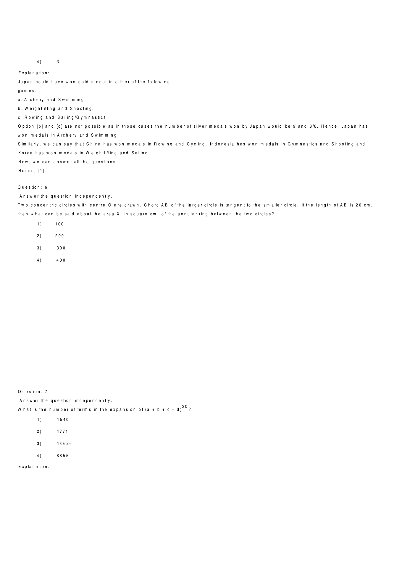 CAT Question With Answer Paper-22 - Page 5