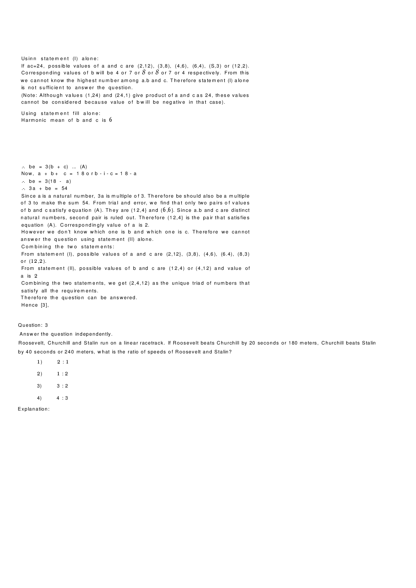 CAT Question With Answer Paper-27 - Page 4