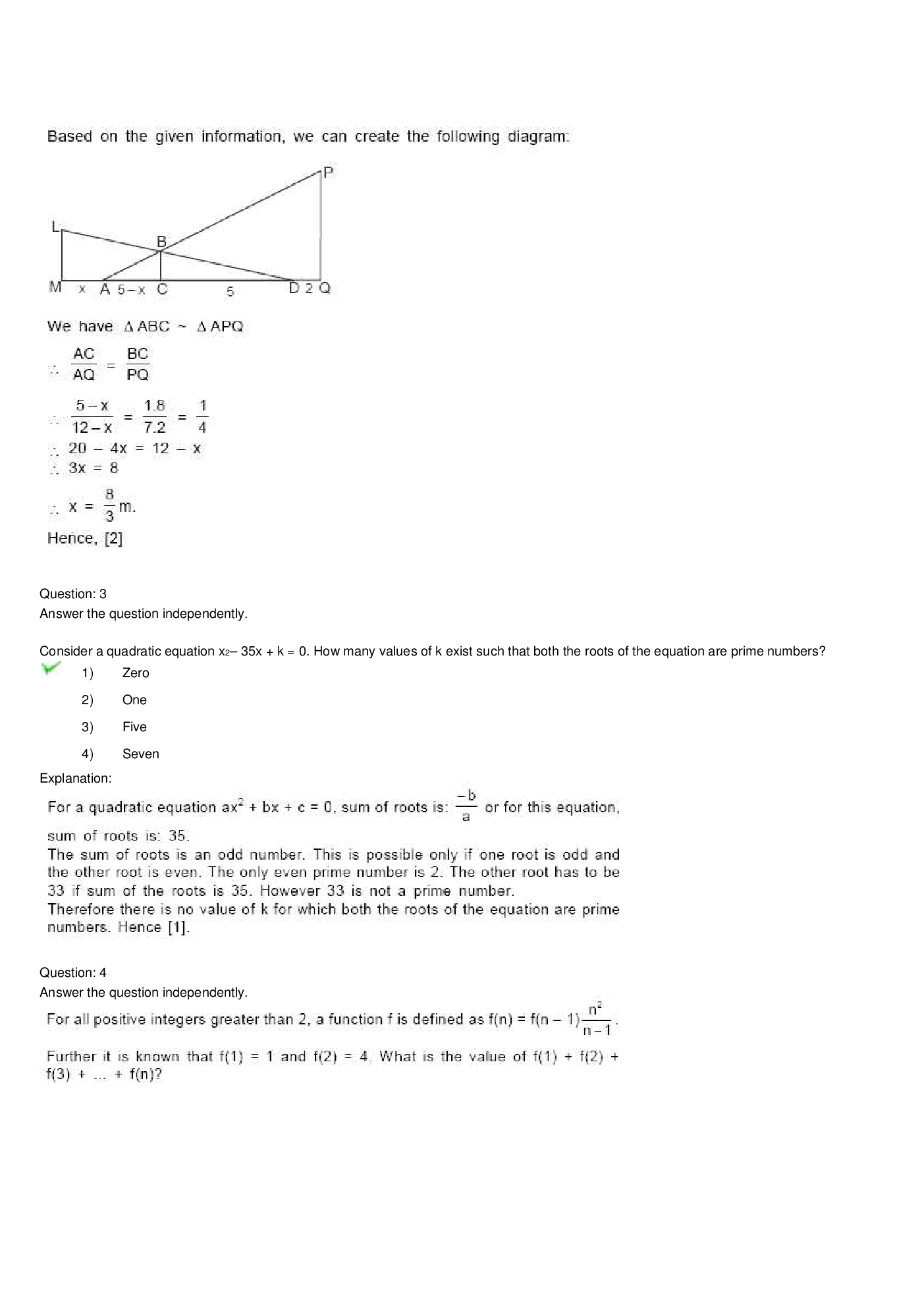 CAT Question With Answer Paper-28 - Page 3
