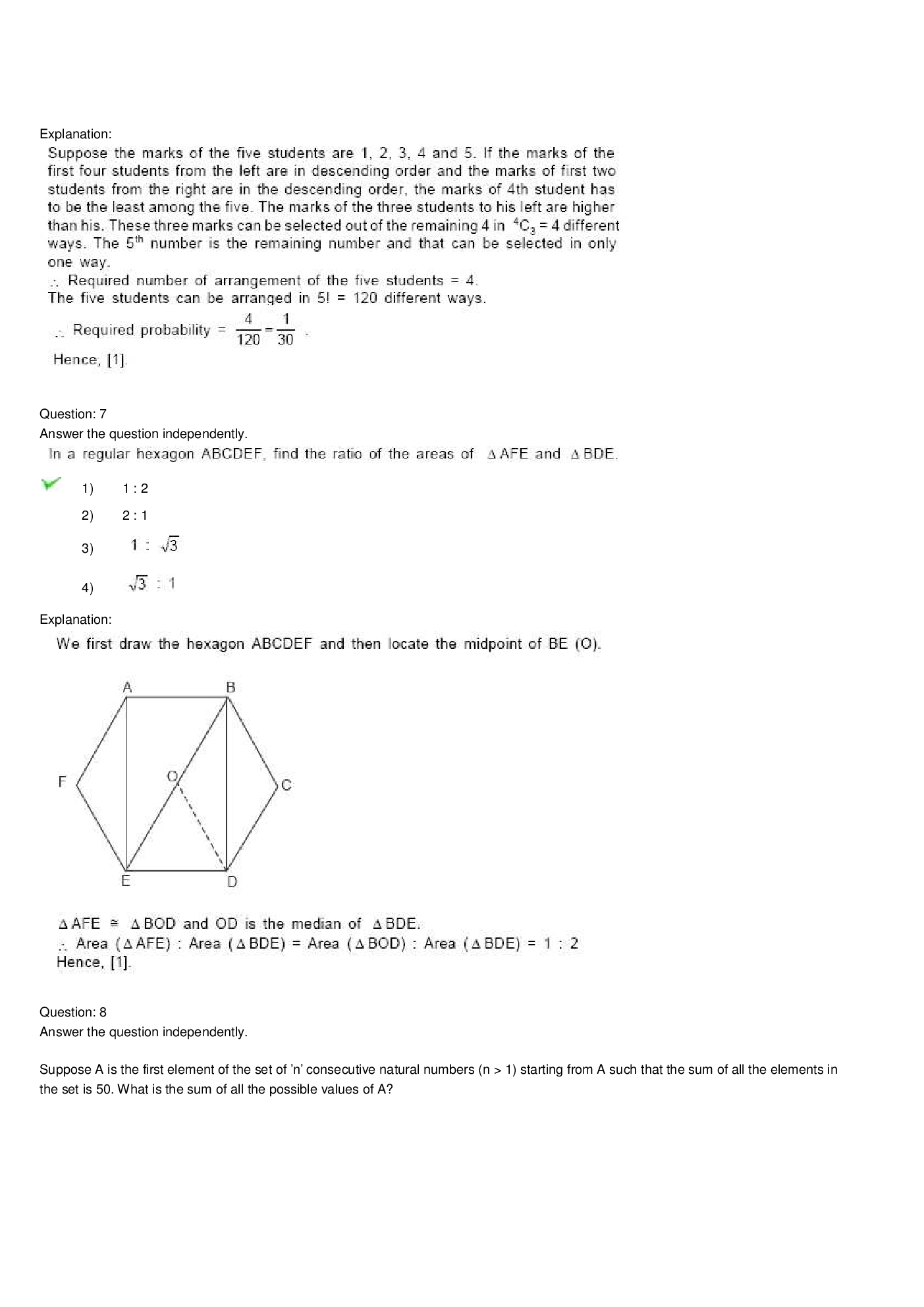CAT Question With Answer Paper-34 - Page 5