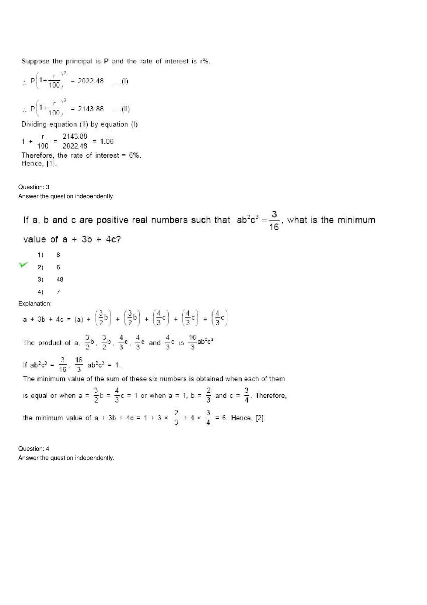 CAT Question With Answer Paper-35 - Page 3