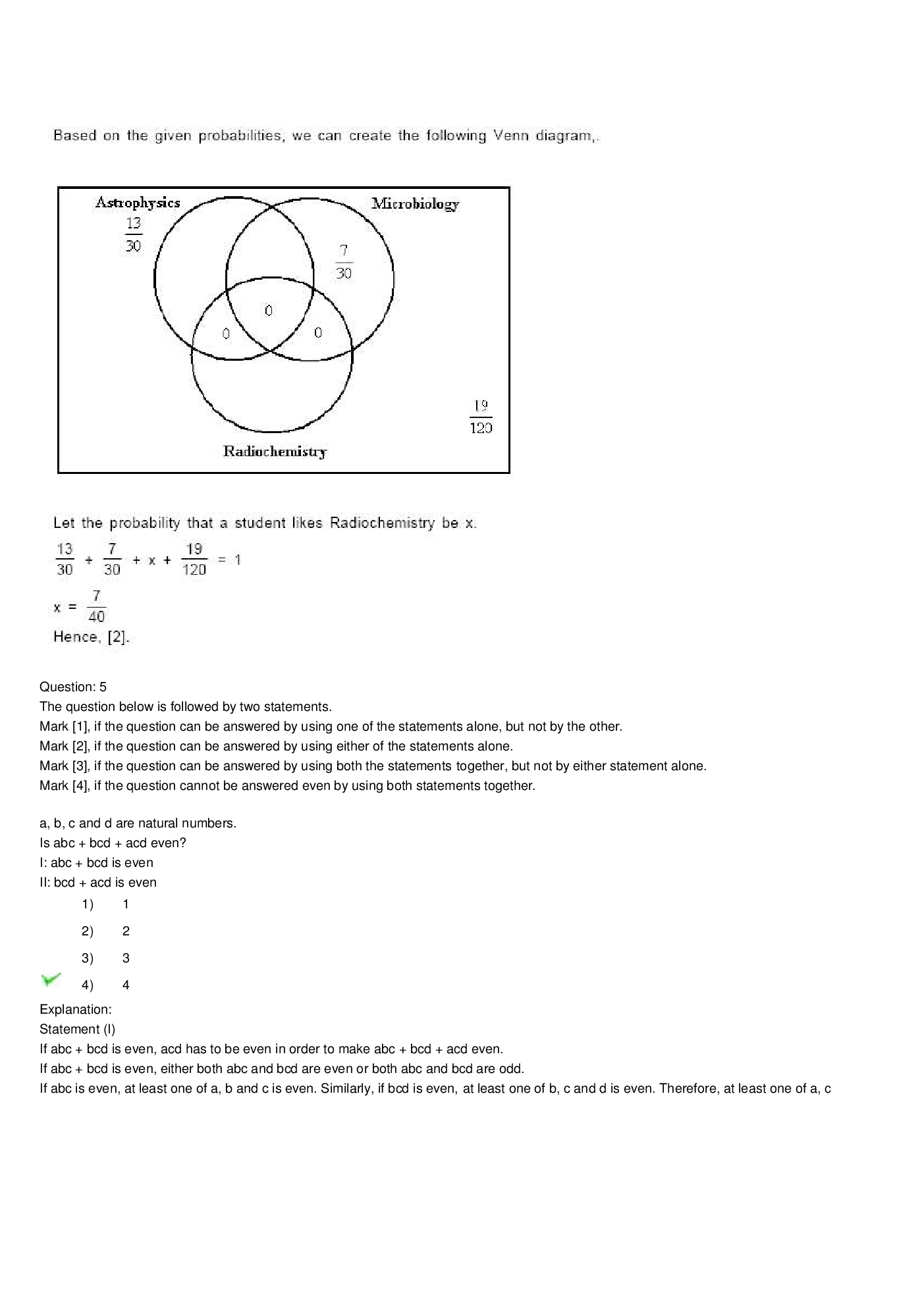 CAT Question With Answer Paper-35 - Page 5