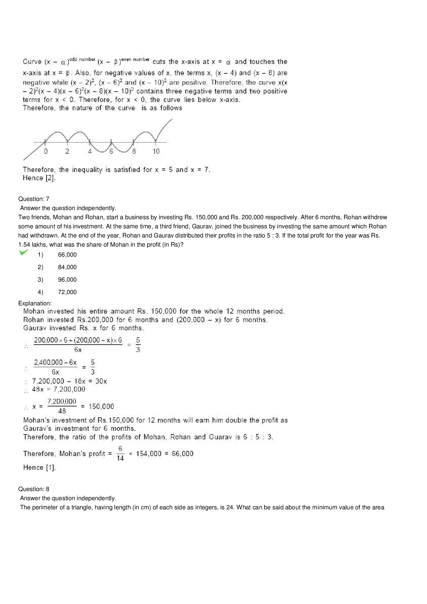 CAT Question With Answer Paper-36 - Page 5