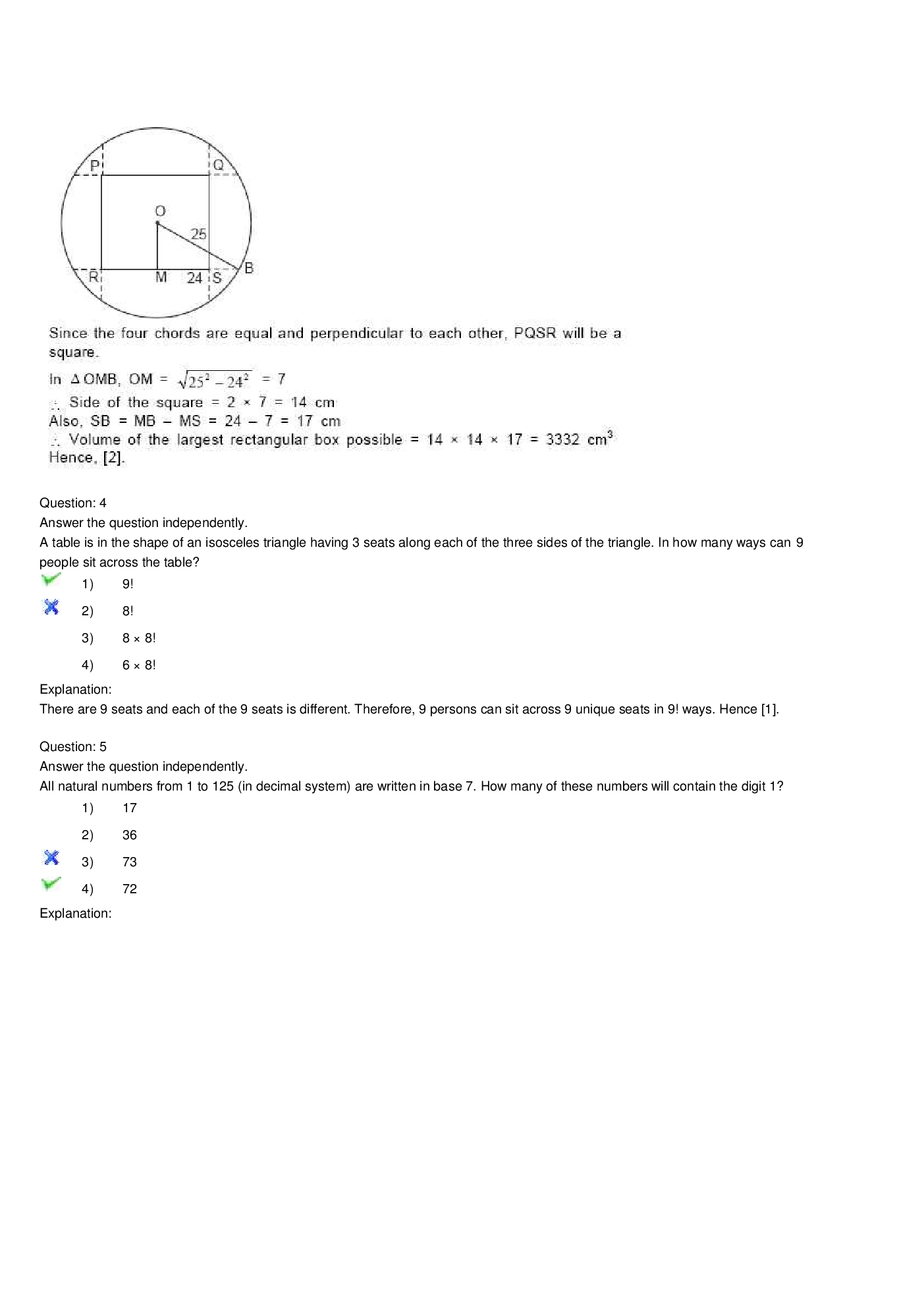 CAT Question With Answer Paper-37 - Page 4