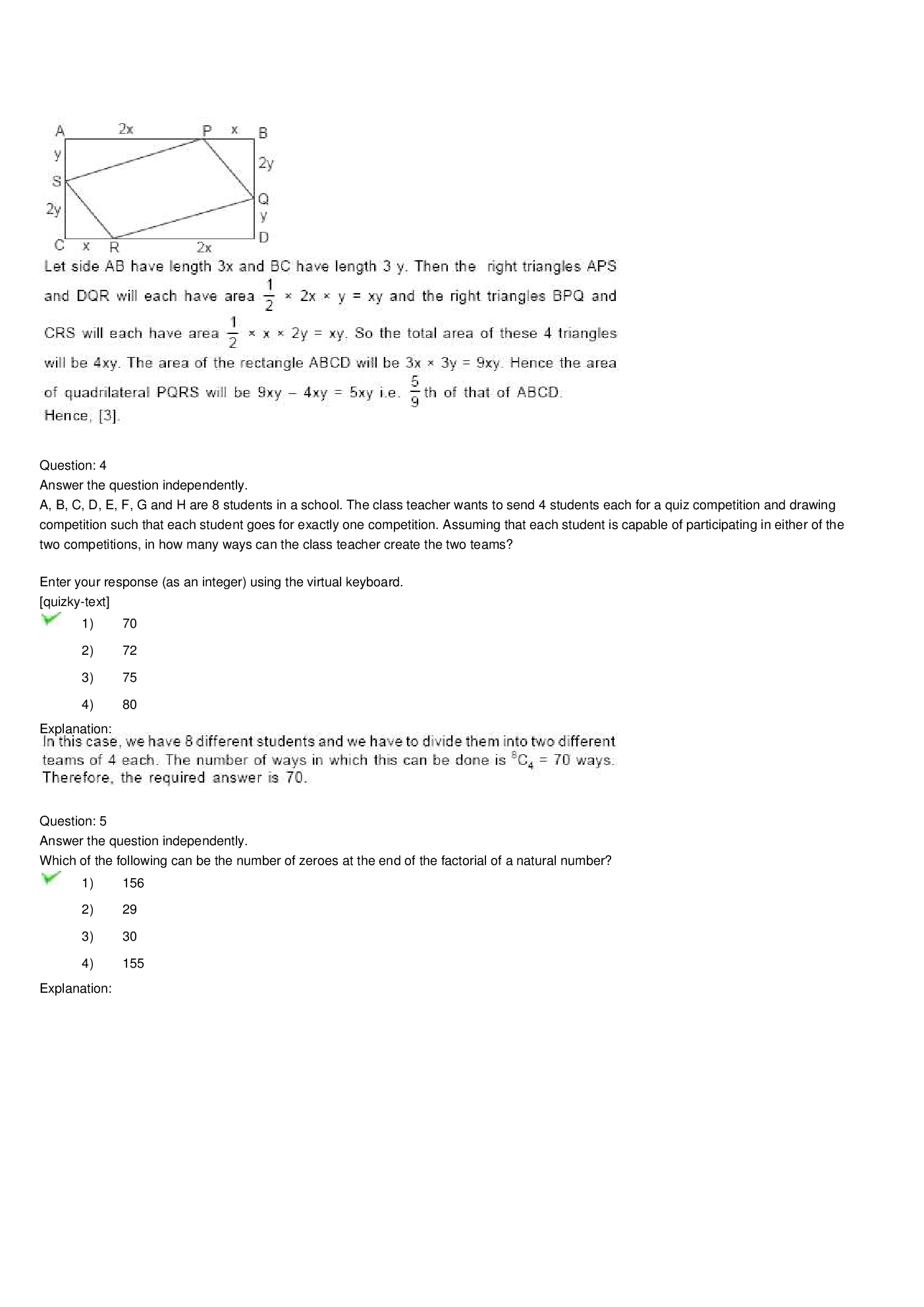 CAT Question With Answer Paper-42 - Page 4