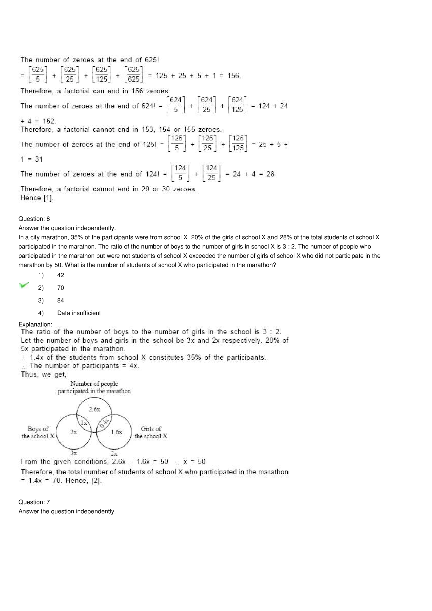 CAT Question With Answer Paper-42 - Page 5