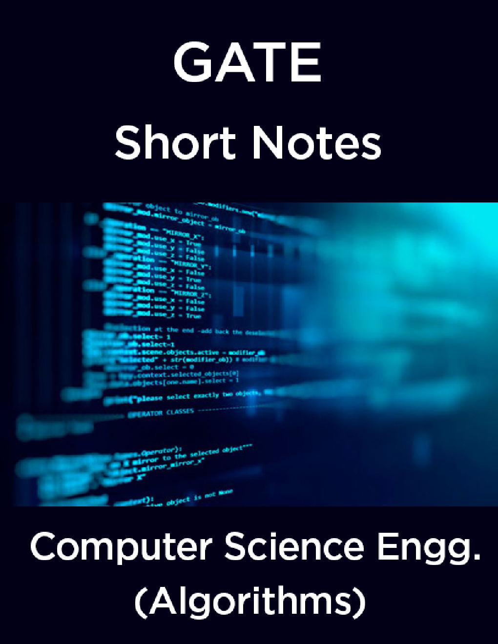 Download GATE Computer Science Engg Short Notes For Algorithms PDF Online