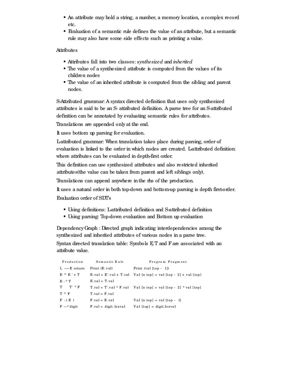 GATE Short Notes For Computer Science Engg. (Compiler Design & TOC) - Page 3