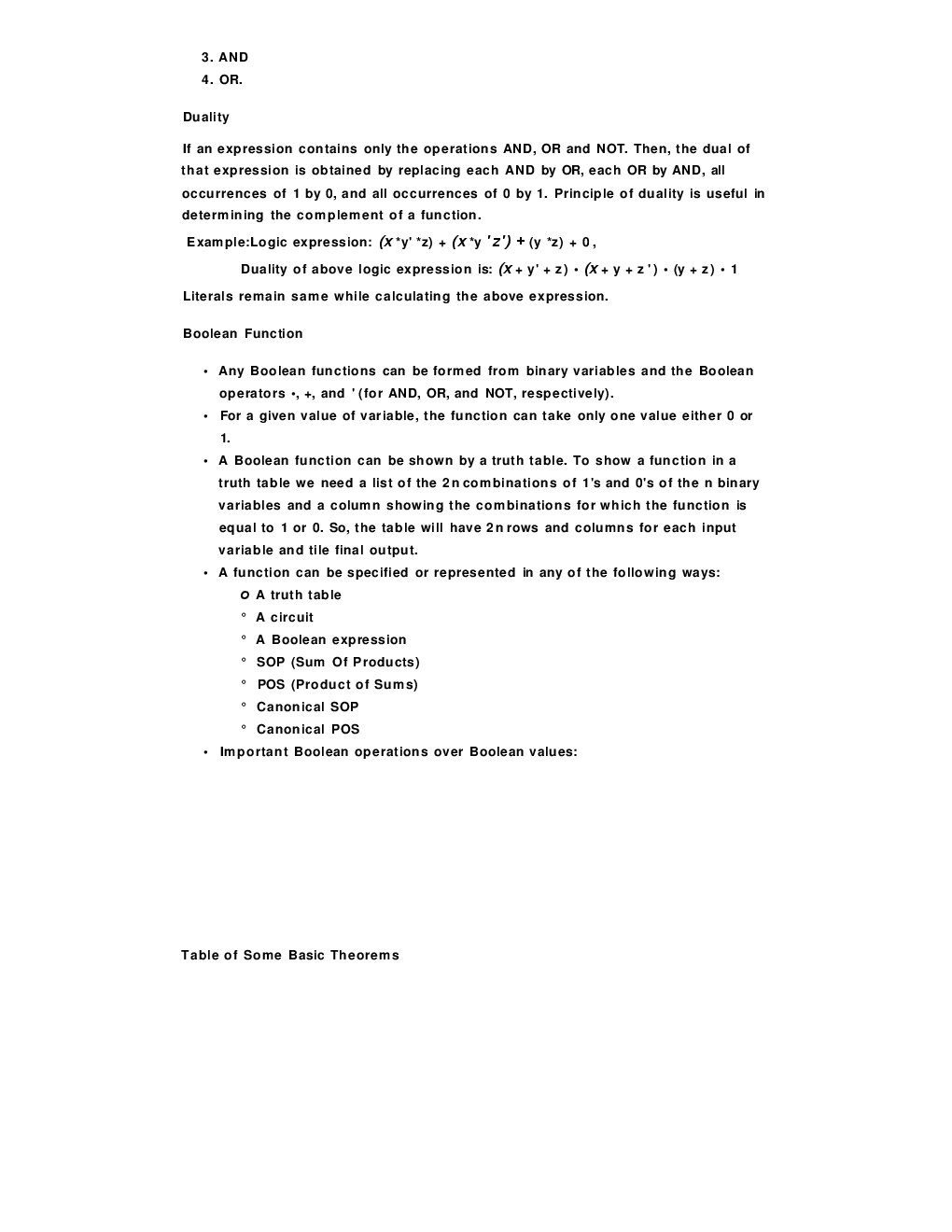 GATE Short Notes For Computer Science Engg. (Digital Logic) - Page 4