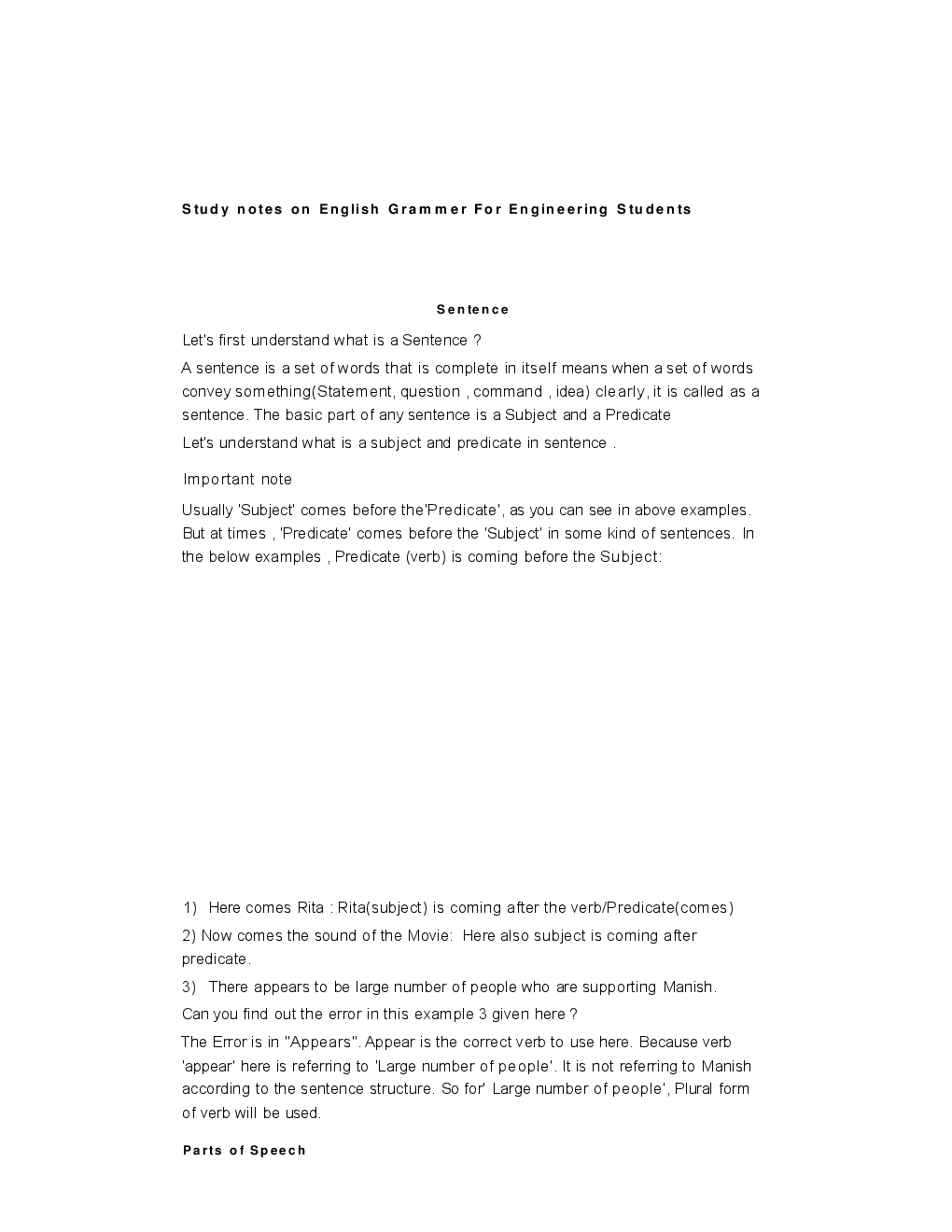 GATE Short Notes For Computer Science Engg. (English Grammar, Vocabulary & Verbal Reasoning) - Page 2