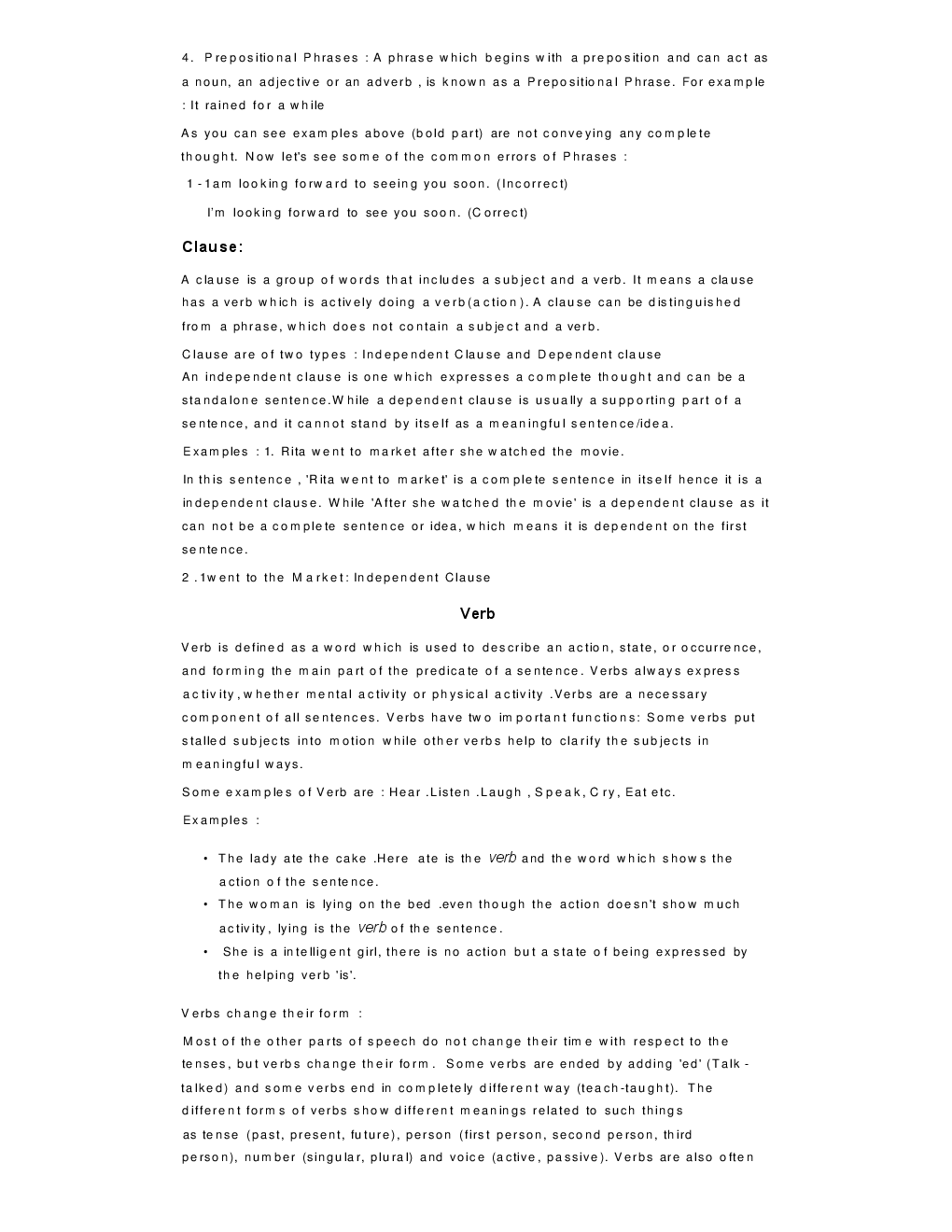 GATE Short Notes For Computer Science Engg. (English Grammar, Vocabulary & Verbal Reasoning) - Page 4
