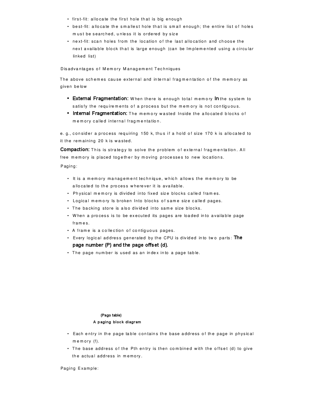 GATE Short Notes For Computer Science Engg. (Operating System) - Page 4