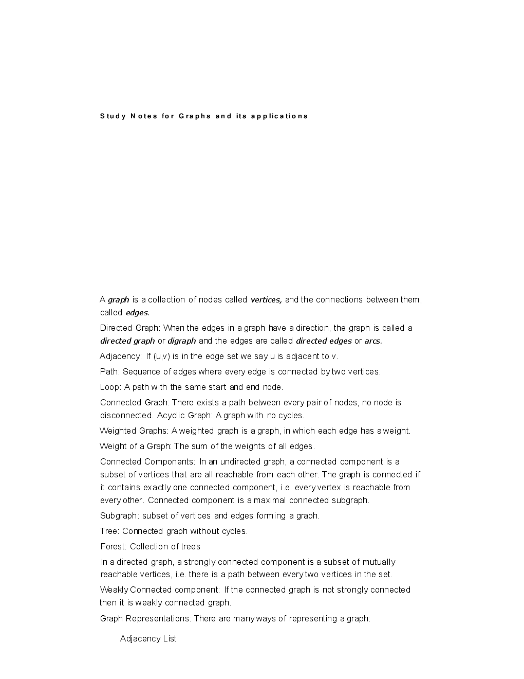 GATE Short Notes For Computer Science Engg. (Programming & Data Structures) - Page 2