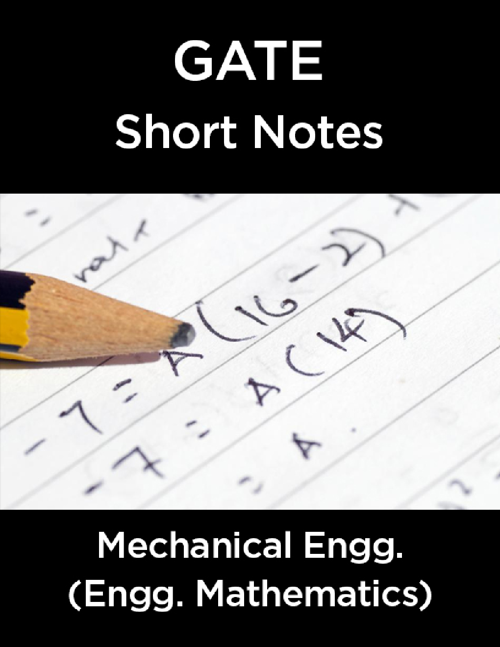 GATE Short Notes For Mechanical Engg. (Engineering Mathematics) - Page 1