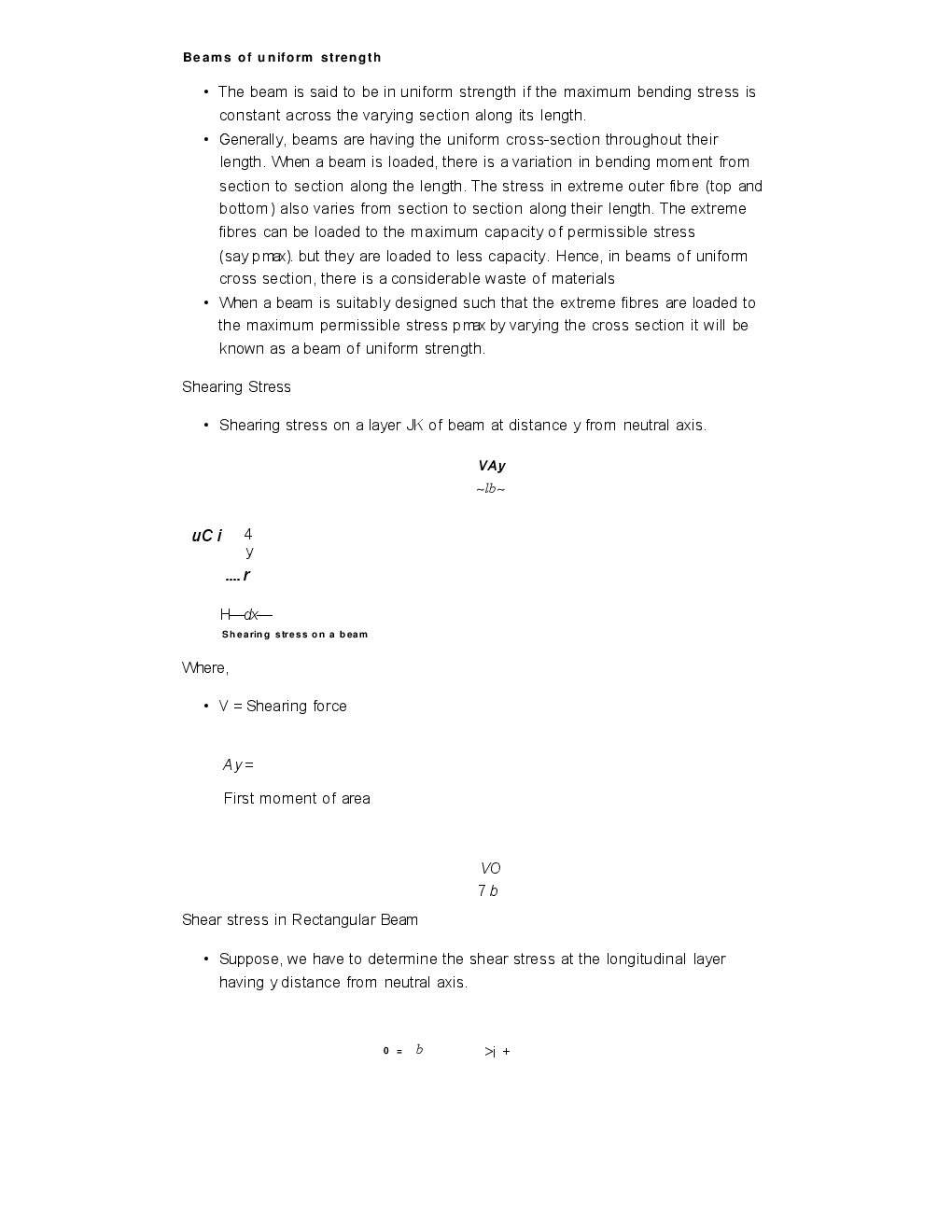 GATE Short Notes For Mechanical Engg. (Strength Of Materials & Mechanics Of Material) - Page 5