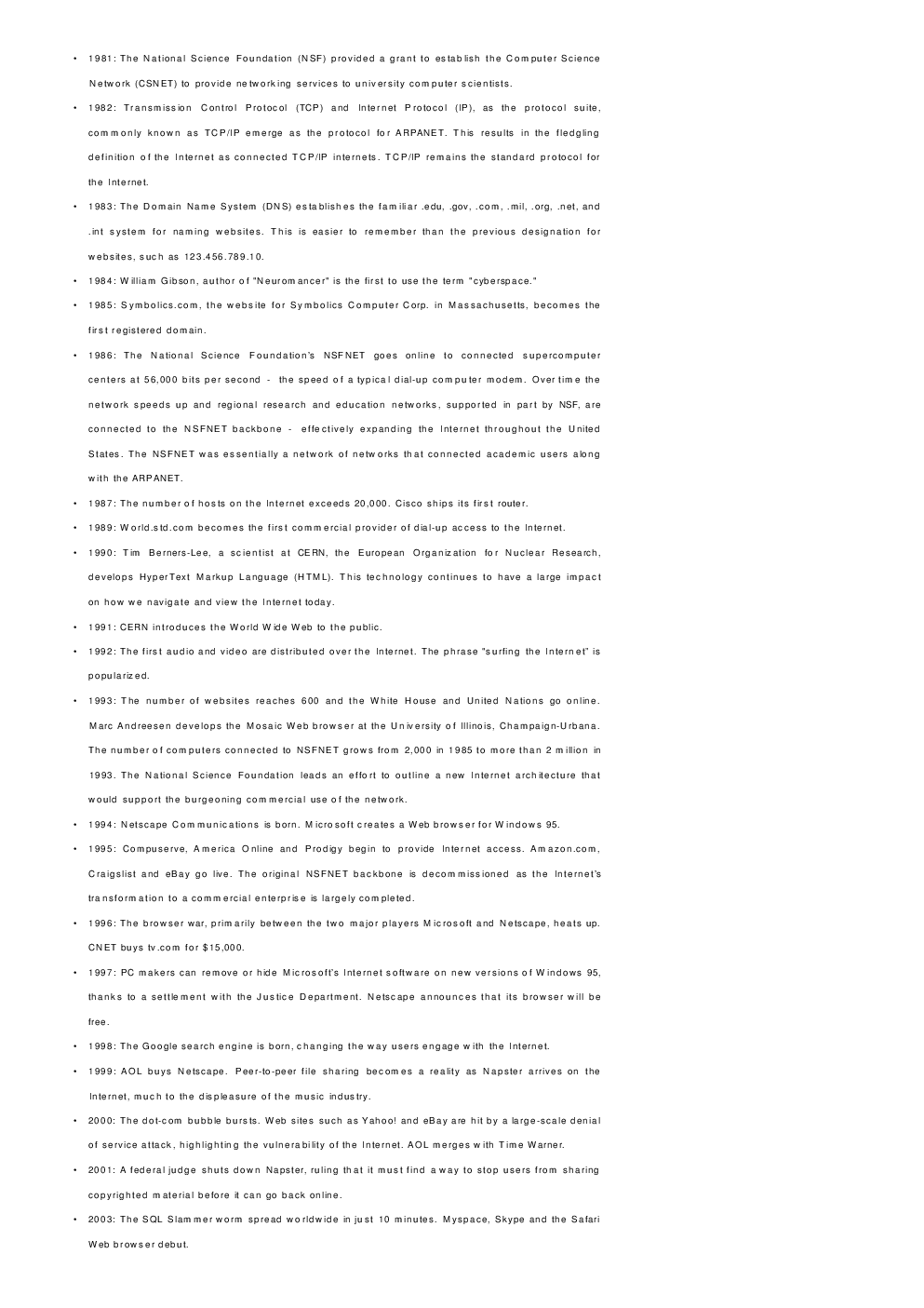 GATE Short Notes For Computer Science Engg (Computer Network-II) - Page 3