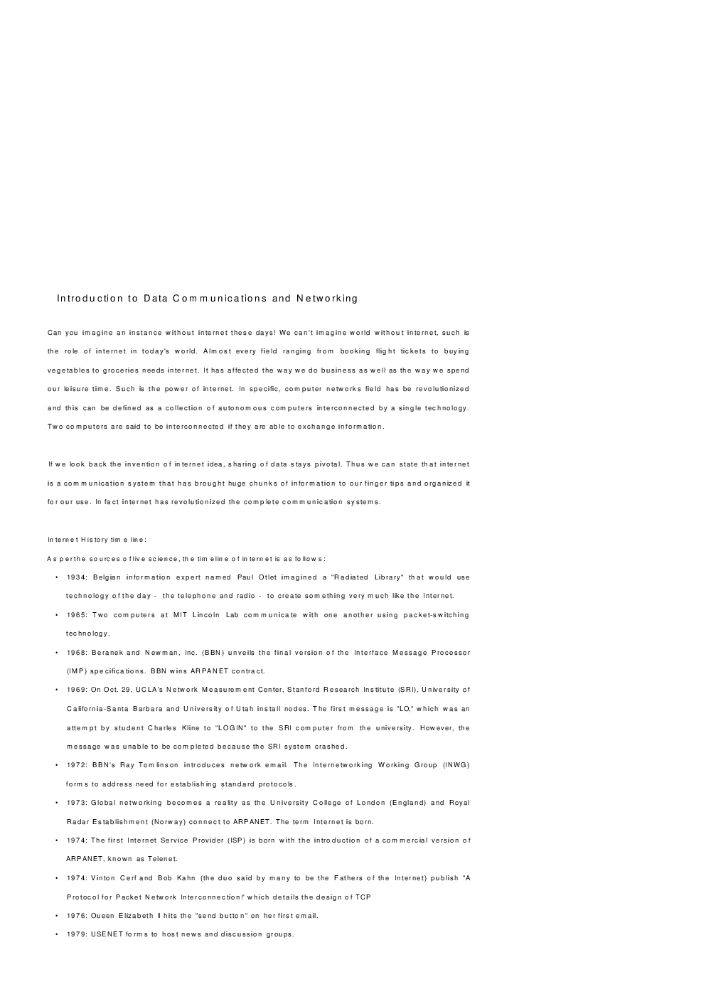 GATE Short Notes For Computer Science Engg (Data Communication Systems) - Page 2
