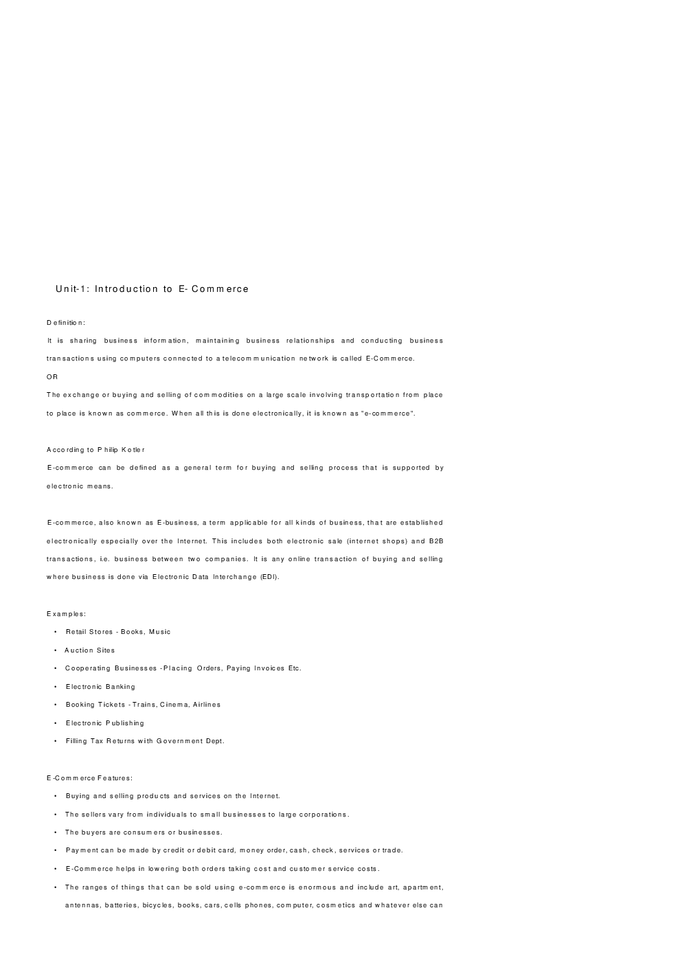  GATE Short Notes For Computer Science Engg (E-Commerce) - Page 2
