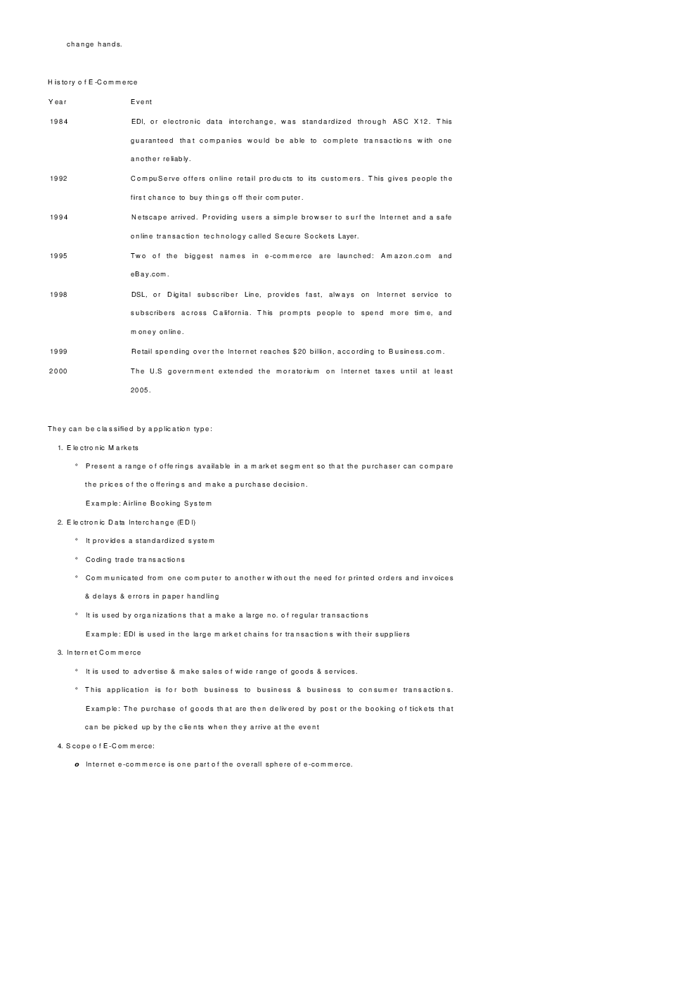  GATE Short Notes For Computer Science Engg (E-Commerce) - Page 3