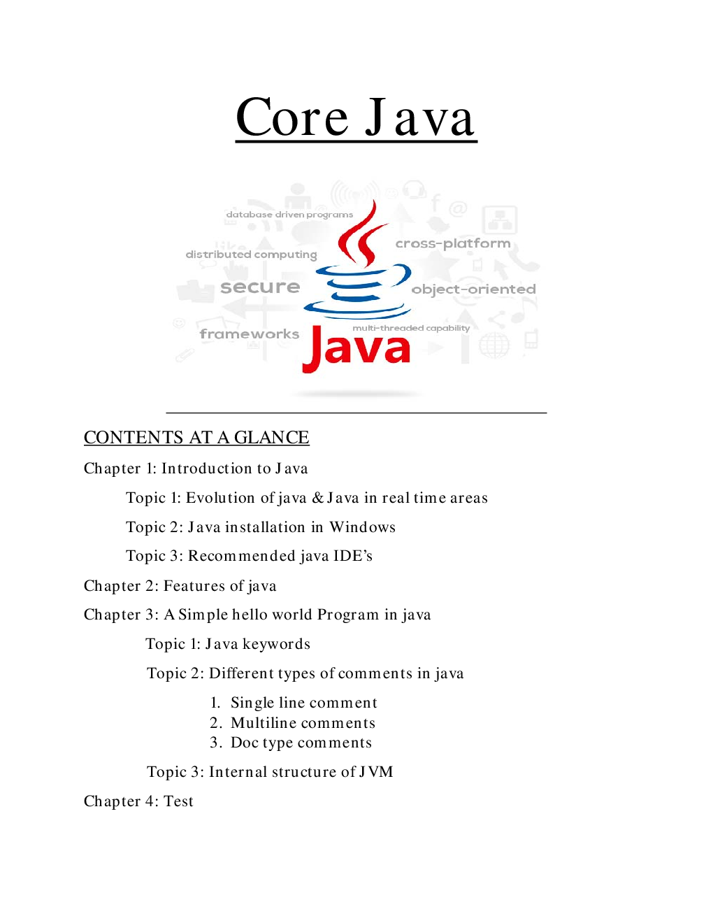  GATE Short Notes For Computer Science Engg (JAVA Programming) - Page 2