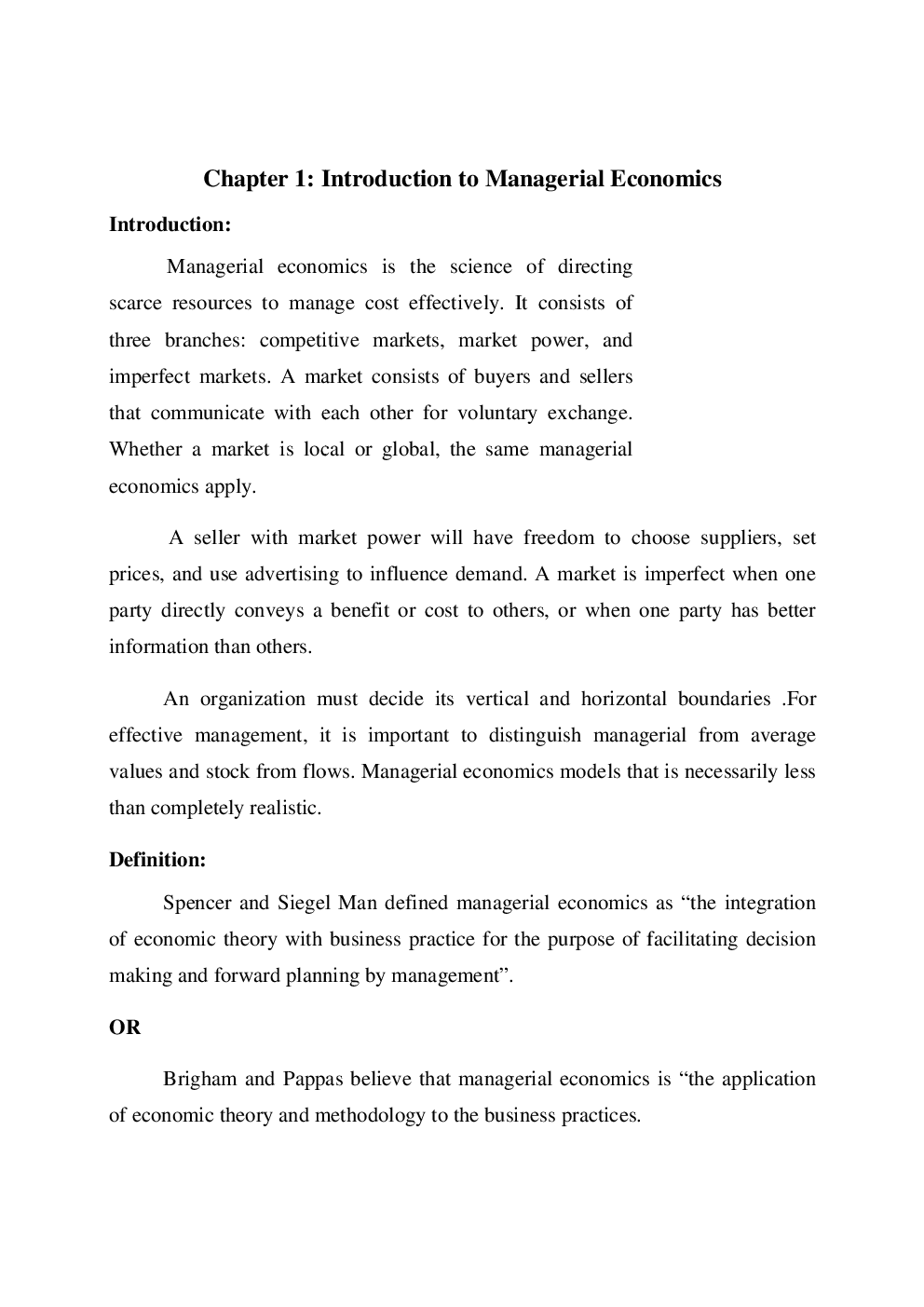  GATE Short Notes For Computer Science Engg (Managerial Economics And Financial Analysis) - Page 2