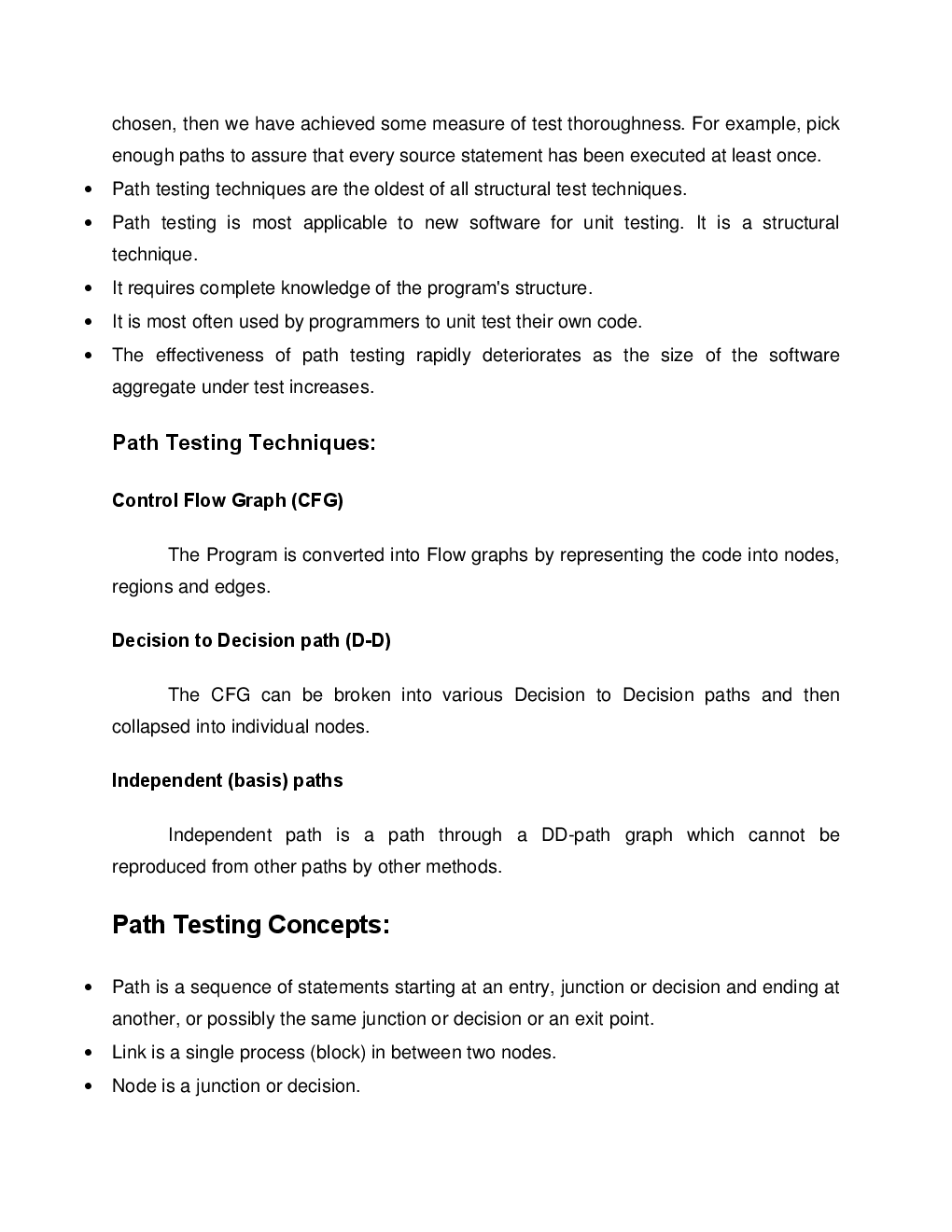  GATE Short Notes For Computer Science Engg (Software Testing) - Page 5