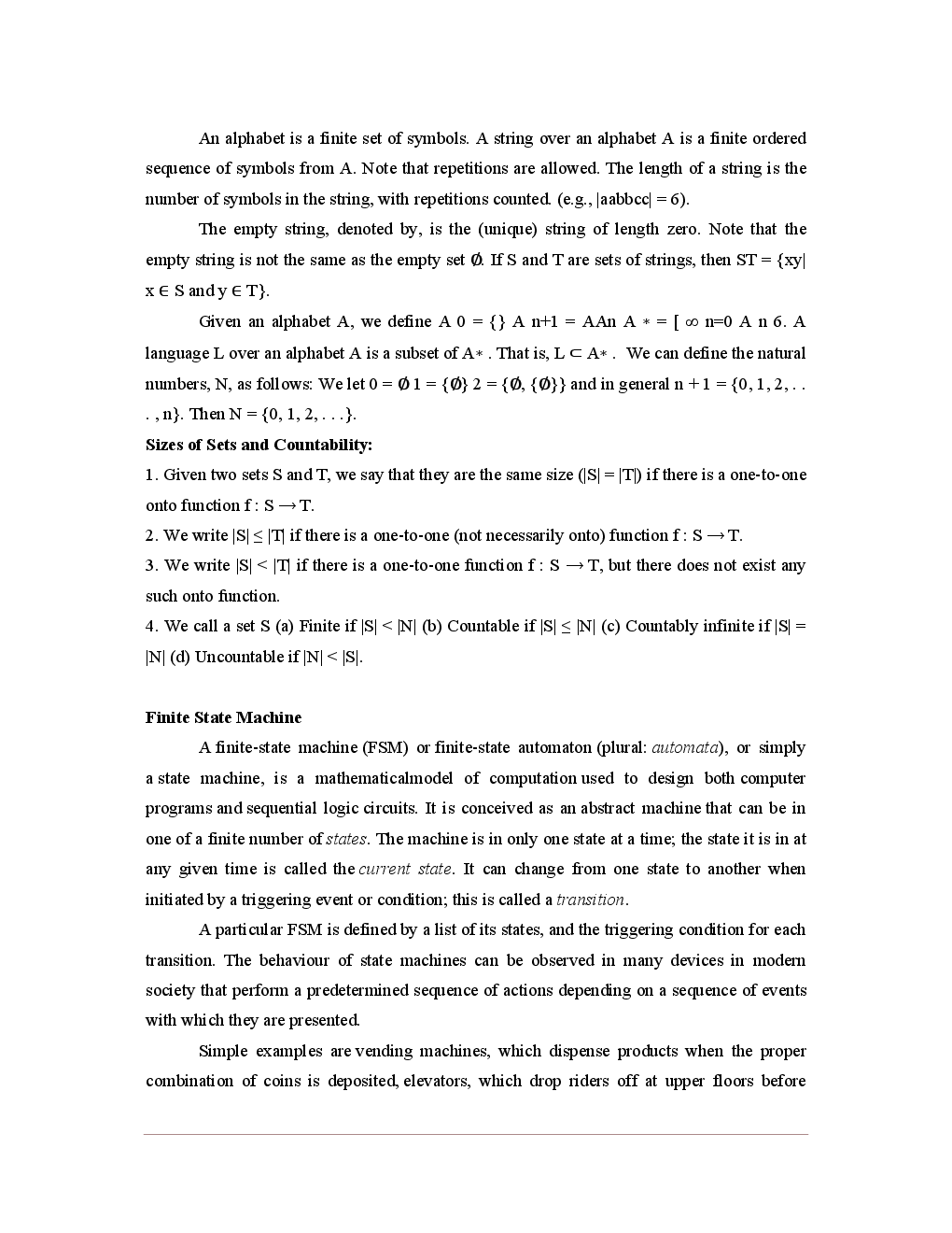  GATE Short Notes For Computer Science Engg (Theory of Computation) - Page 4