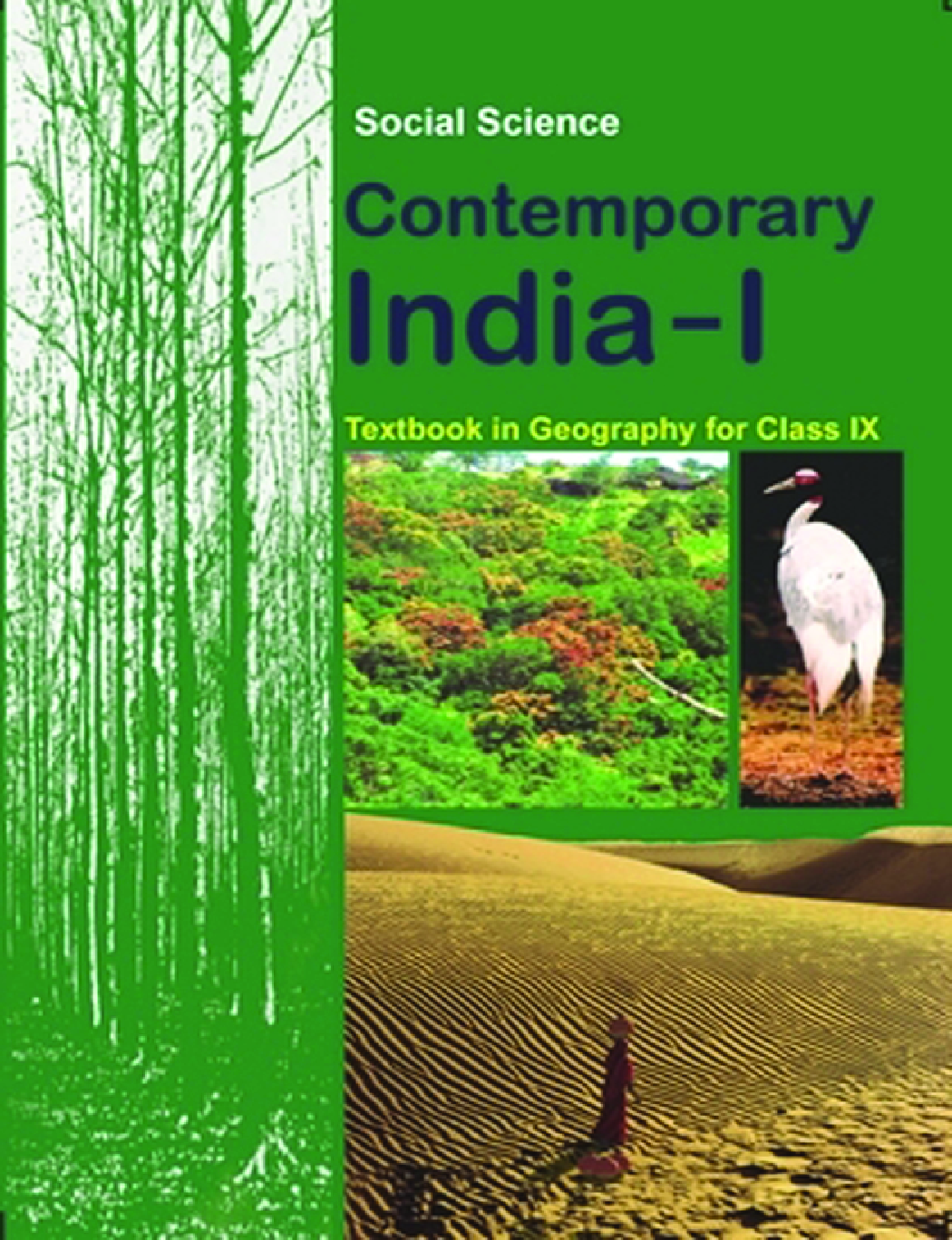 NCERT Contemporary India - I Textbook For Class IX - Page 1