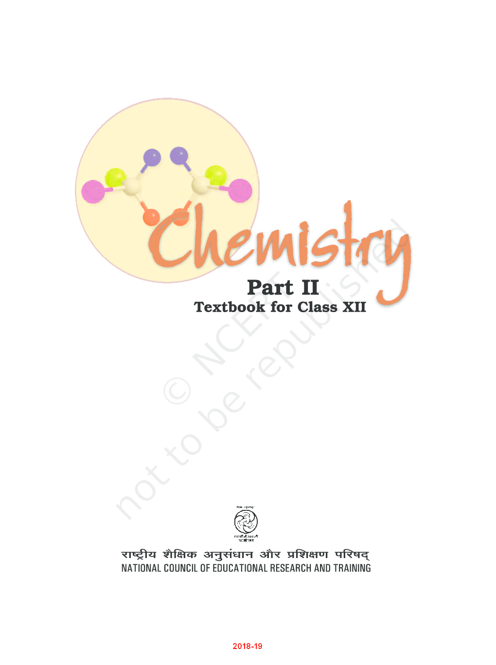 NCERT Chemistry Part-II Textbook For Class XII - Page 2