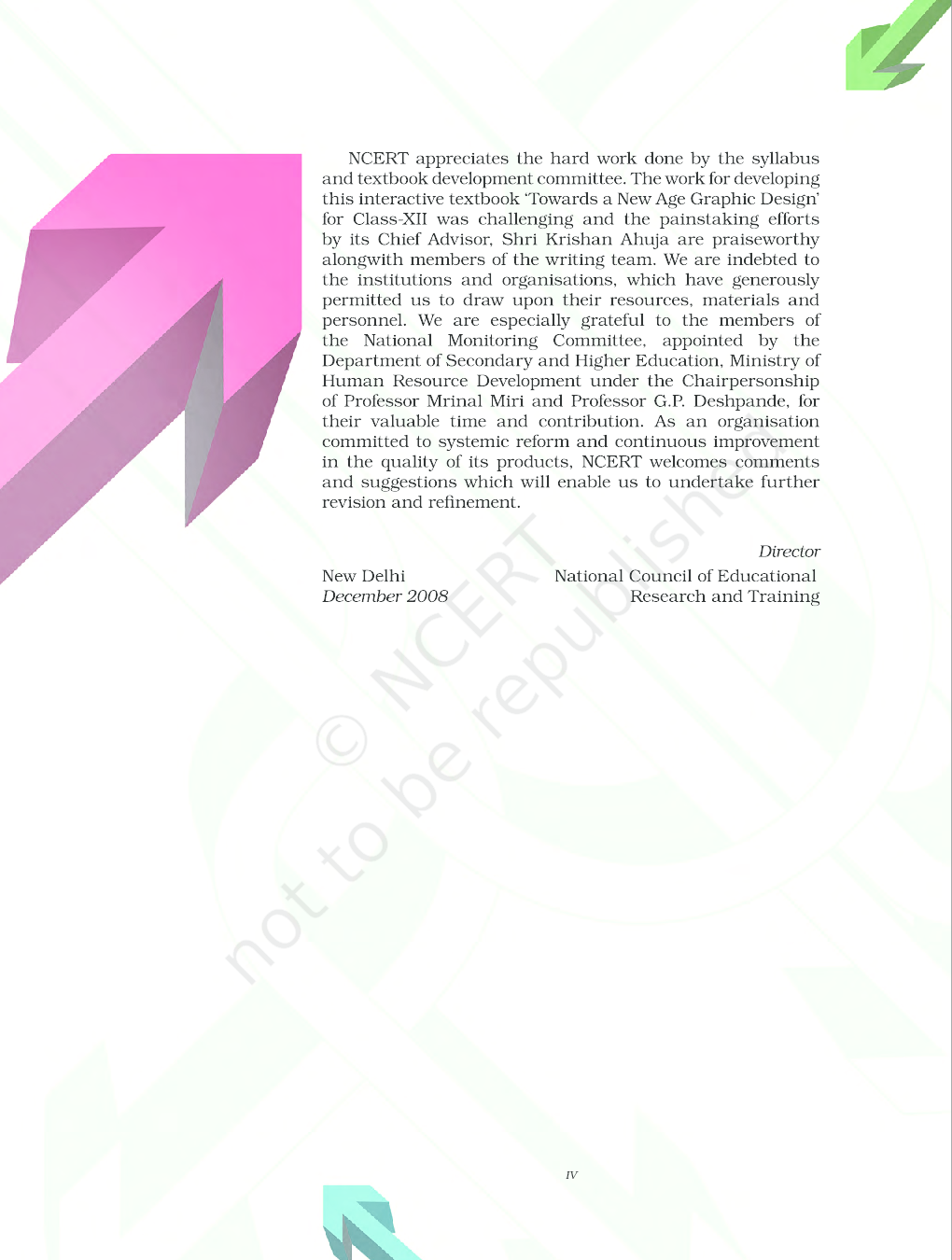 NCERT Towards A New Age Graphic Design Textbook In Graphic Design For Class XII - Page 5
