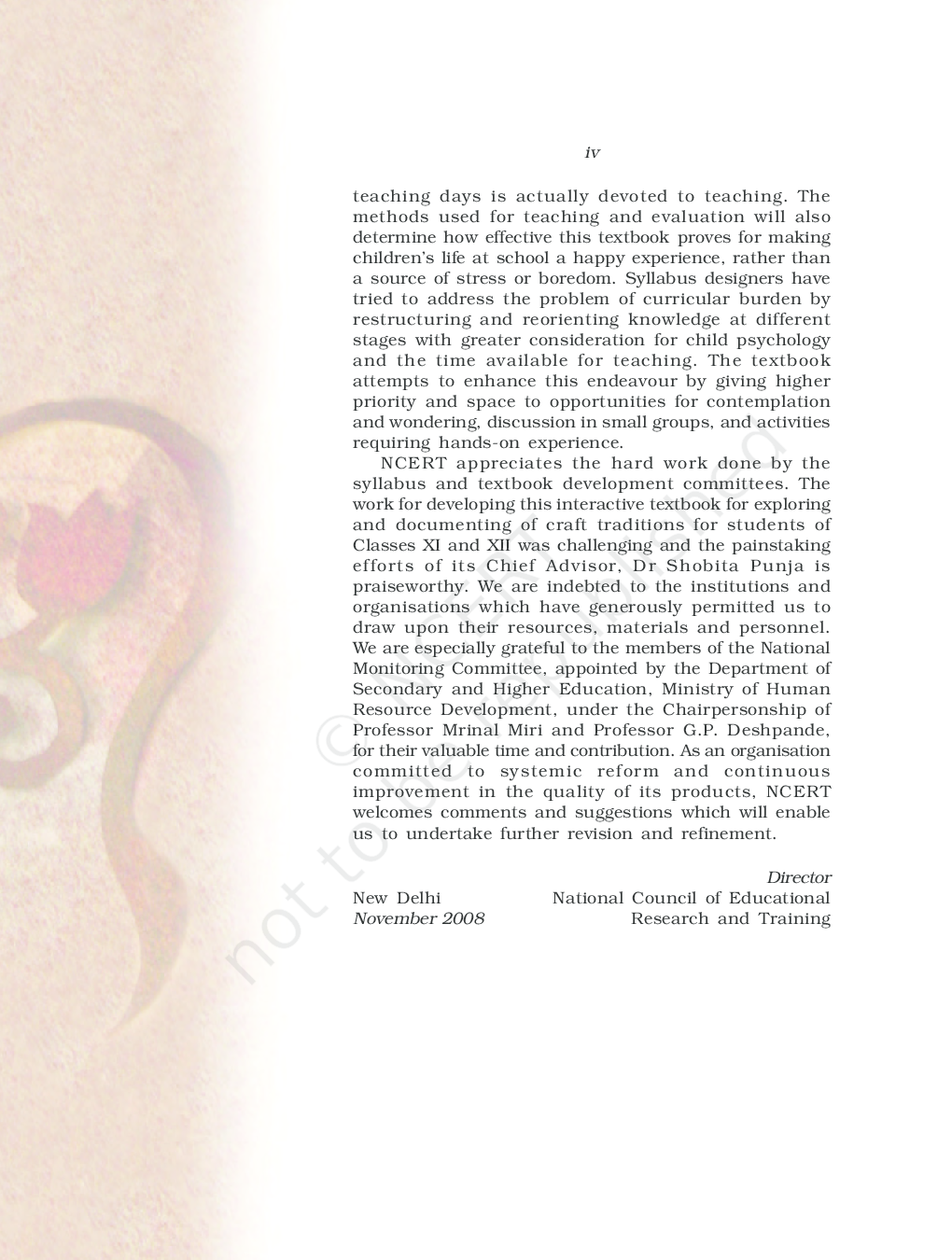 NCERT Exploring The Craft Traditions Of India Textbook For Class XI And XII - Page 5