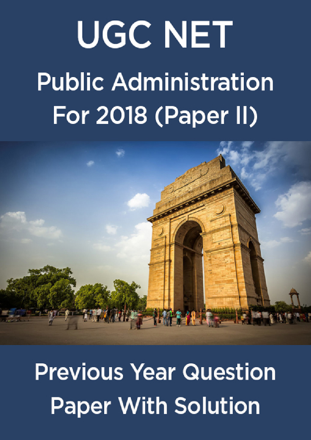  UGC Net Previous Year Question Paper With Solution Public Administration For 2018 (Paper II) - Page 1