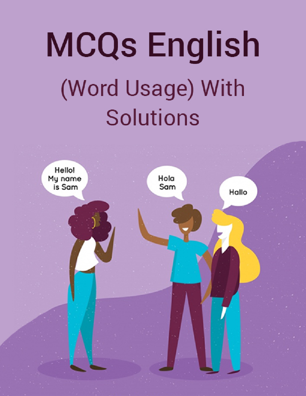 MCQs English (Word Usage) With Solutions - Page 1