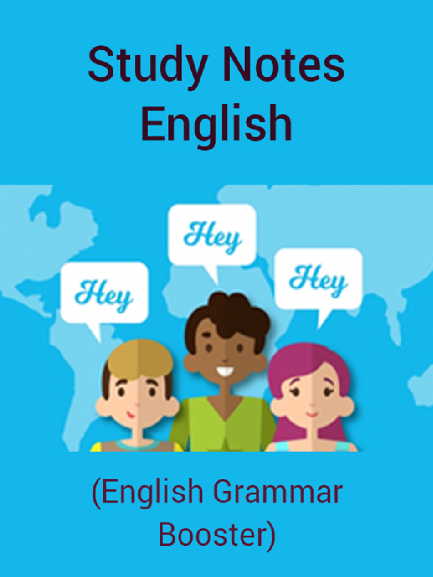 Study Notes English (English Grammar Booster) - Page 1