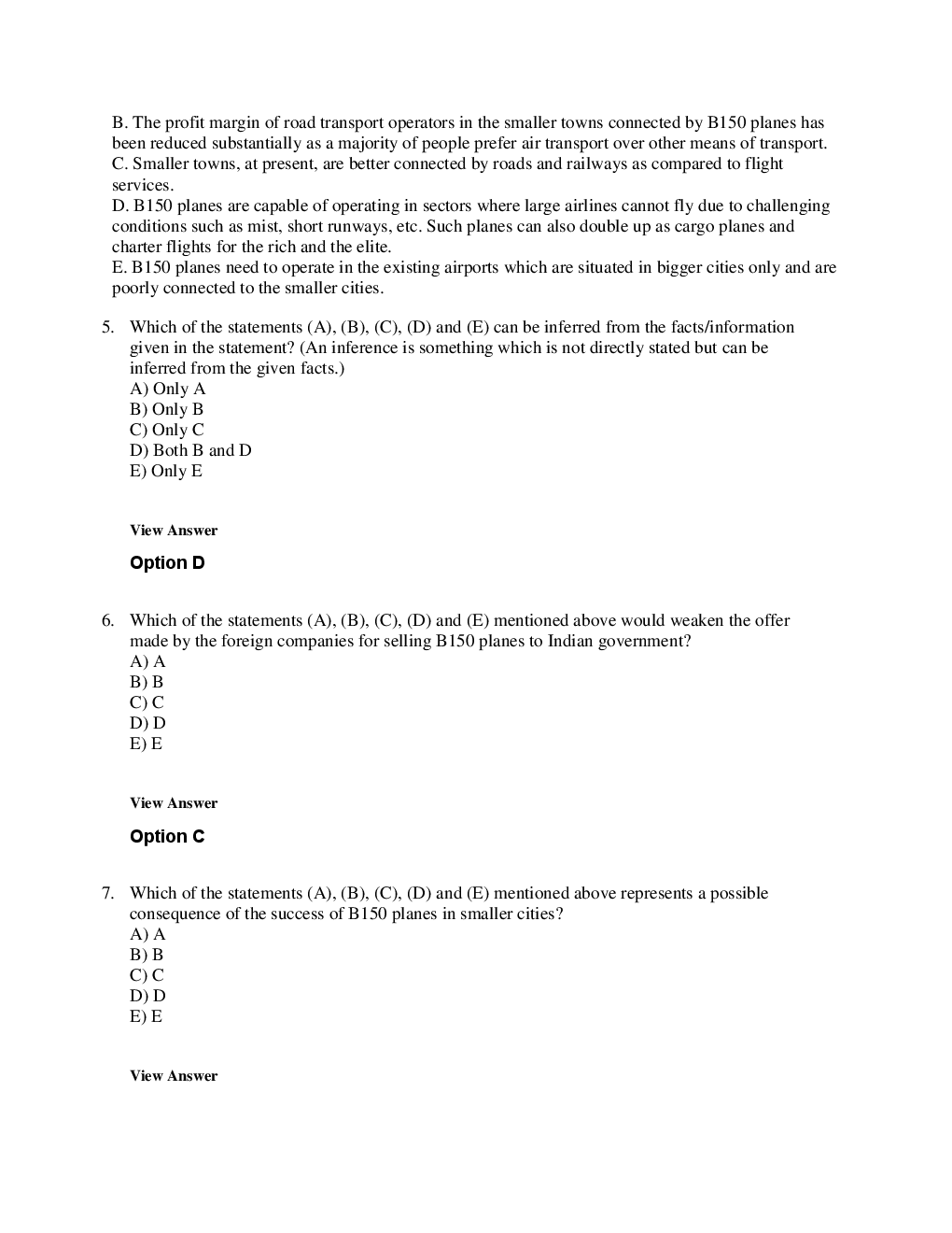 MCQs Reasoning (Logical Reasoning) With Solutions - Page 5