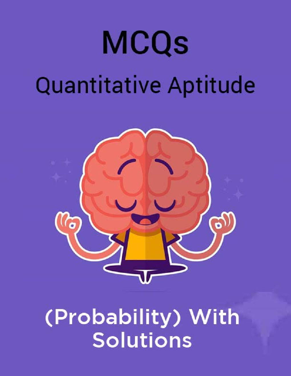 MCQs Quantitative Aptitude (Probability) With Solutions - Page 1