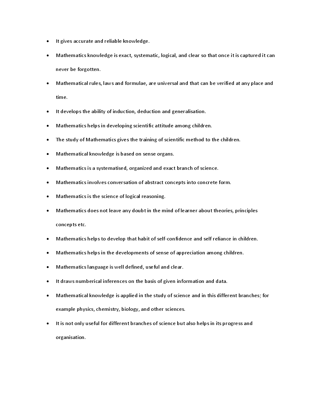 CTET Mathematics Study Material Notes Part-I - Page 4