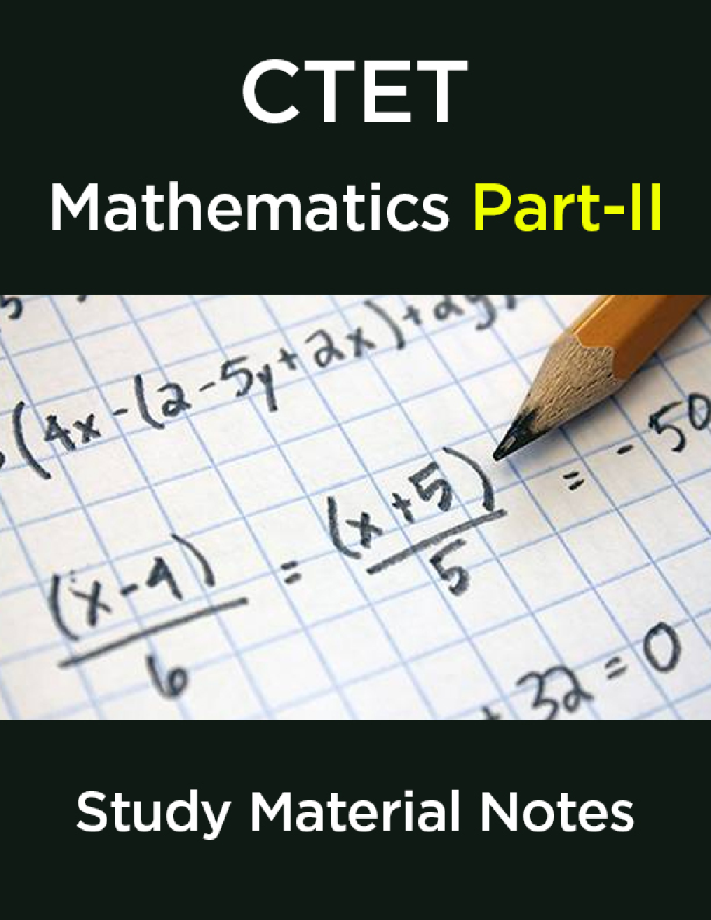 CTET Mathematics Study Material Notes Part-II - Page 1