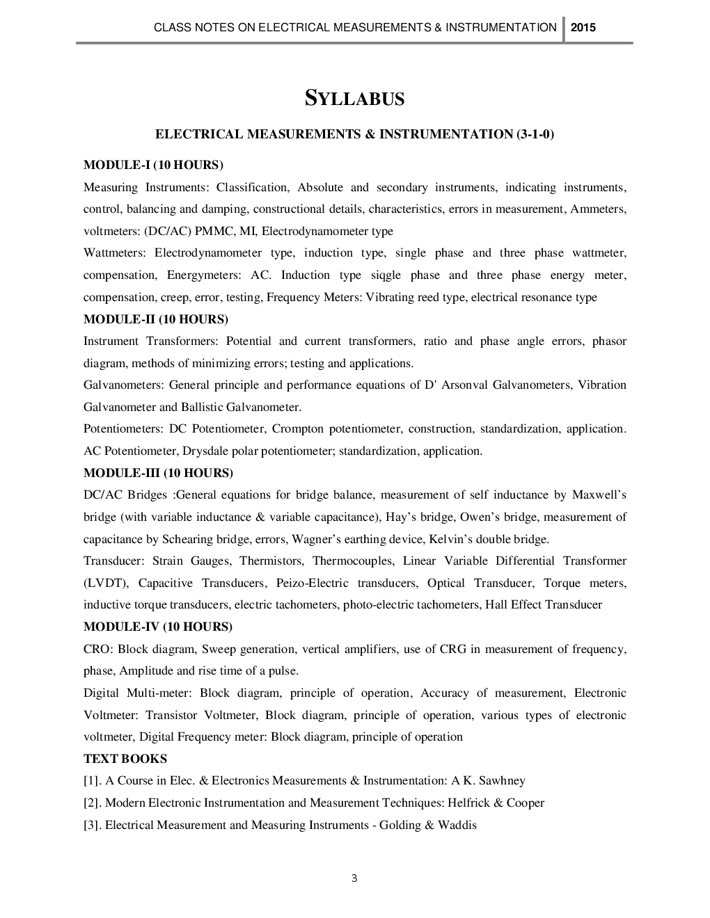 RRB Study Material For Electrical Measurements - Page 2