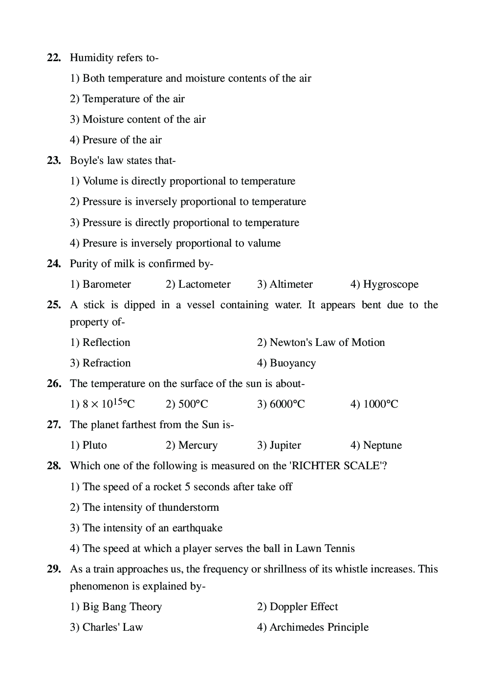 RRB ALP Previous Year Exam Paper With Answer - Page 5