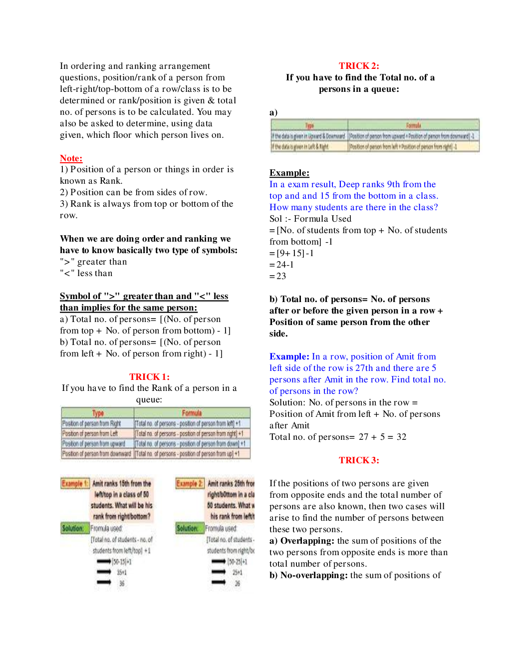IBPS Clerk Reasoning (Order & Ranking) Questions With Solutions - Page 3